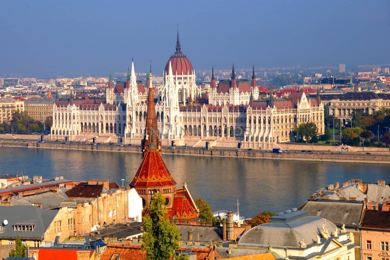 parliament building, budapest, hungary by arnelsr