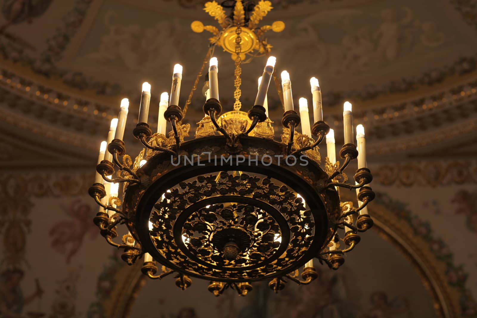 Bronze chandelier by mrivserg