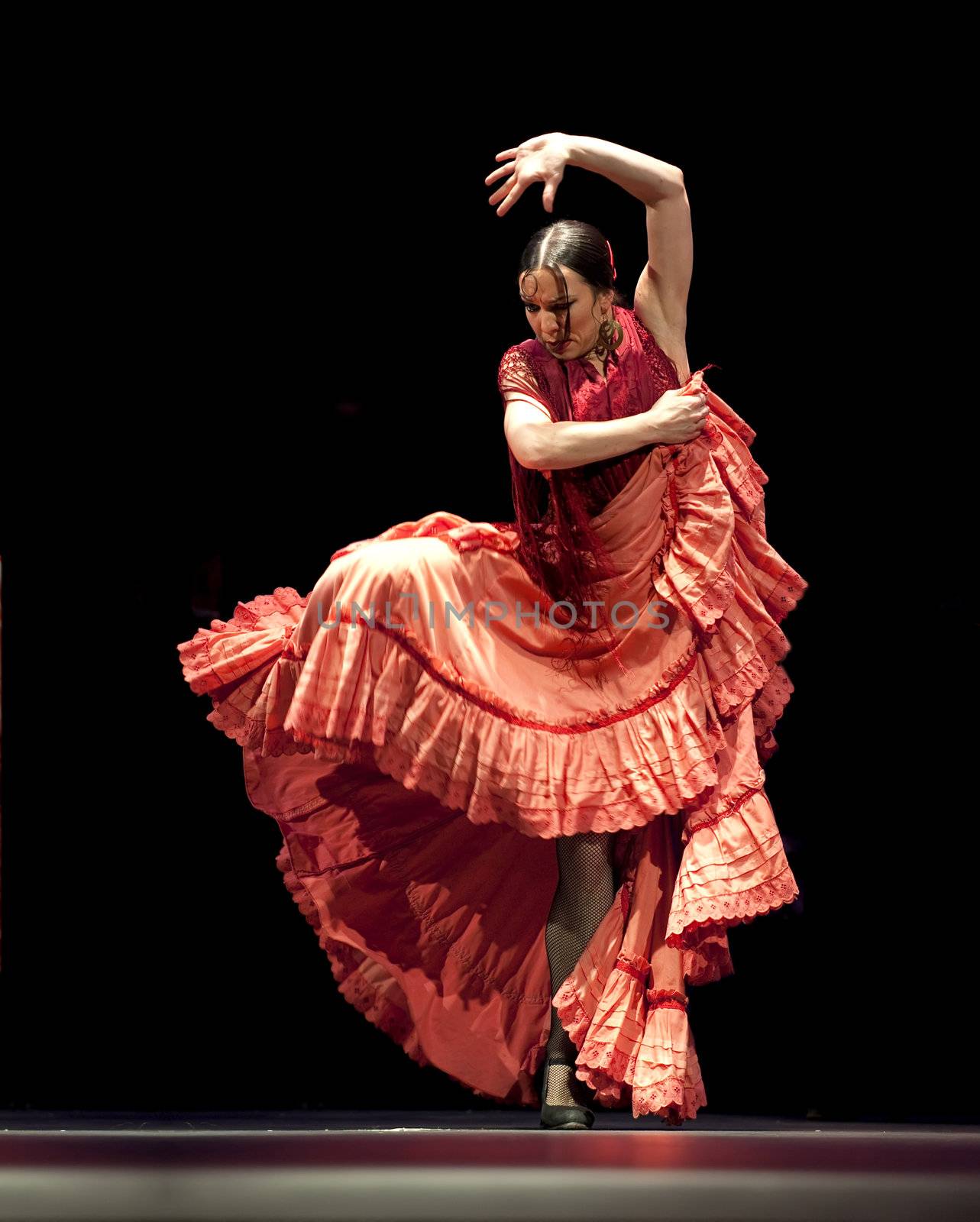 Spanish Flamenco Dancer by jackq