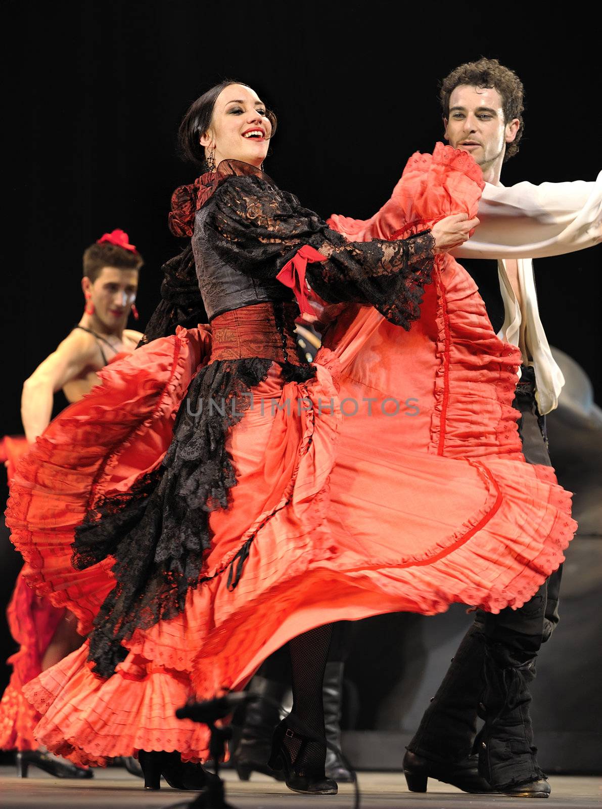 Spanish  Flamenco paso doble Dancers by jackq