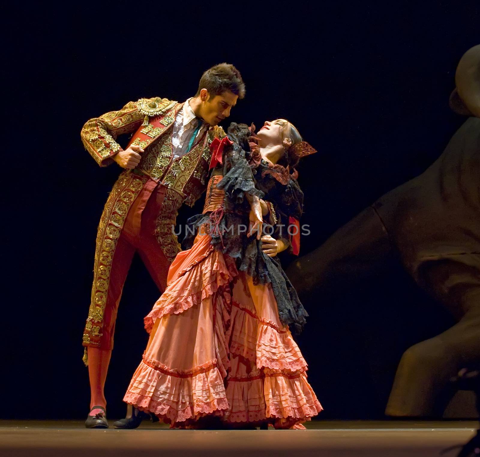 Spanish Flamenco paso doble Dancers by jackq