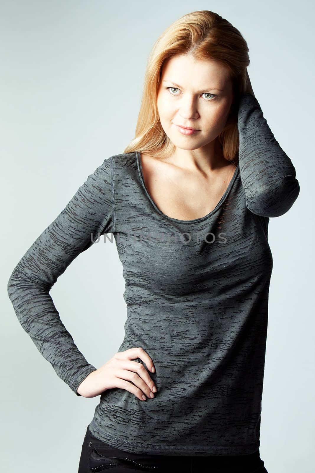 Portrait of a young and beautiful girl