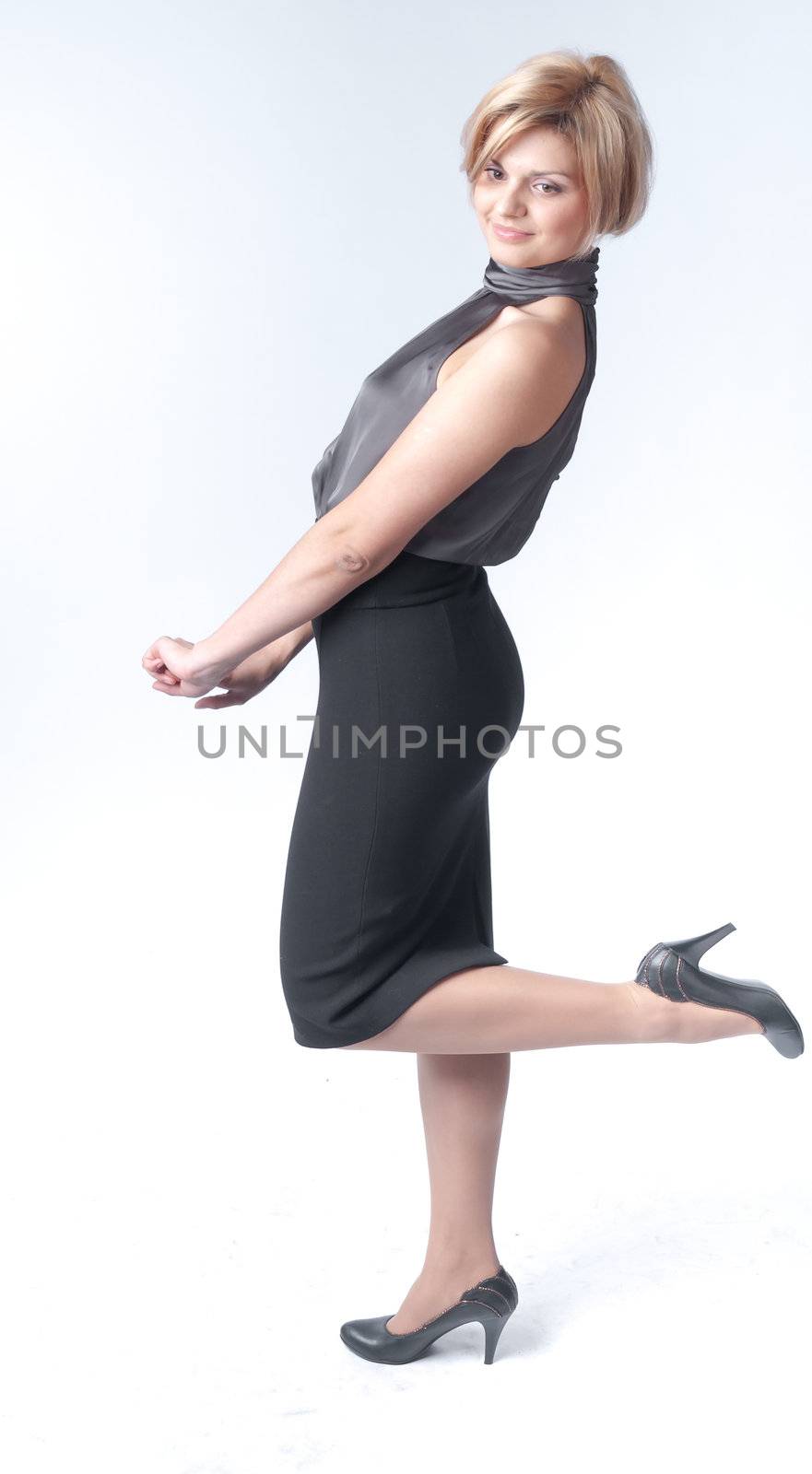 Portrait of a young and beautiful girl