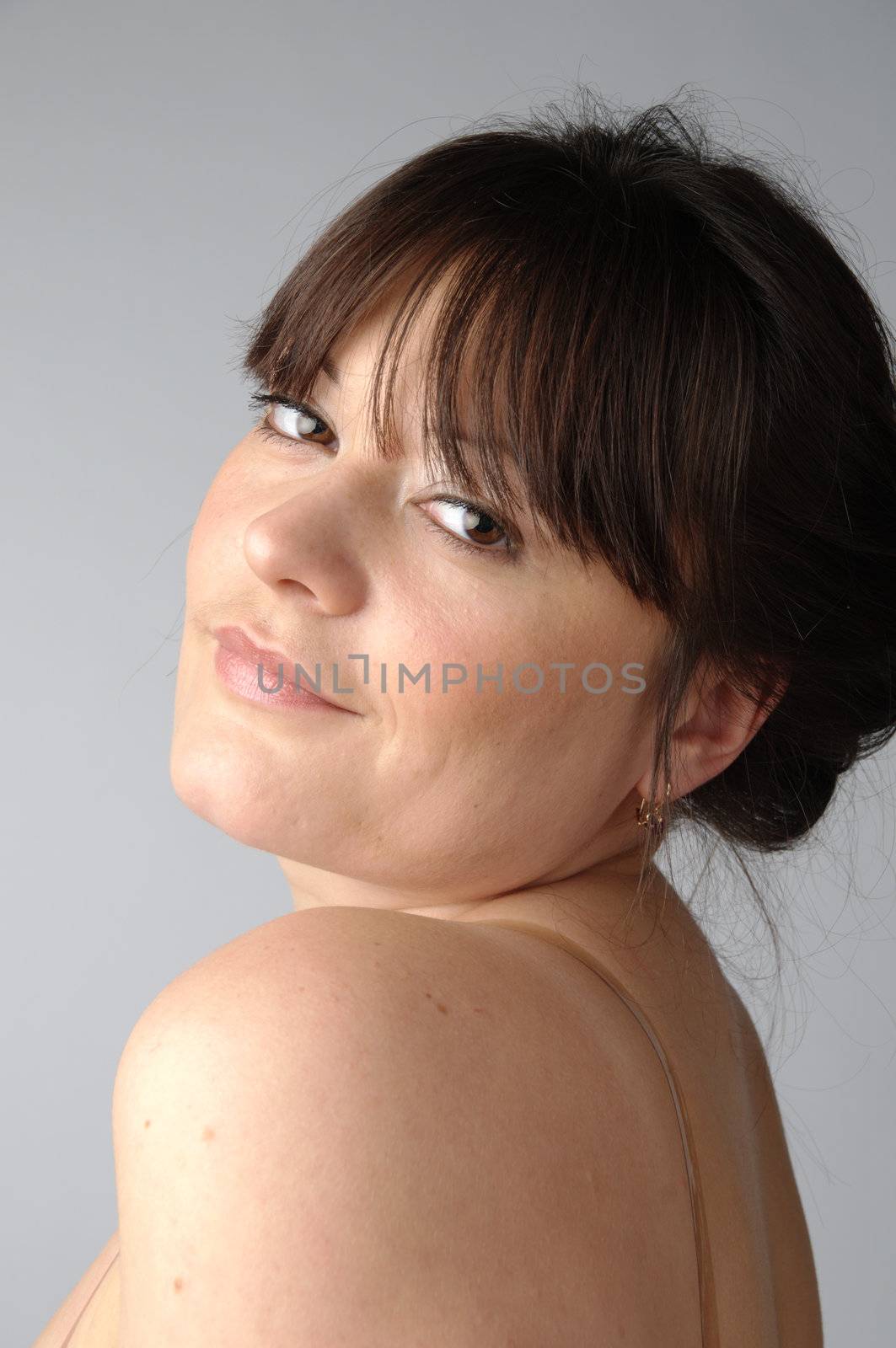 Portrait of a young and beautiful girl