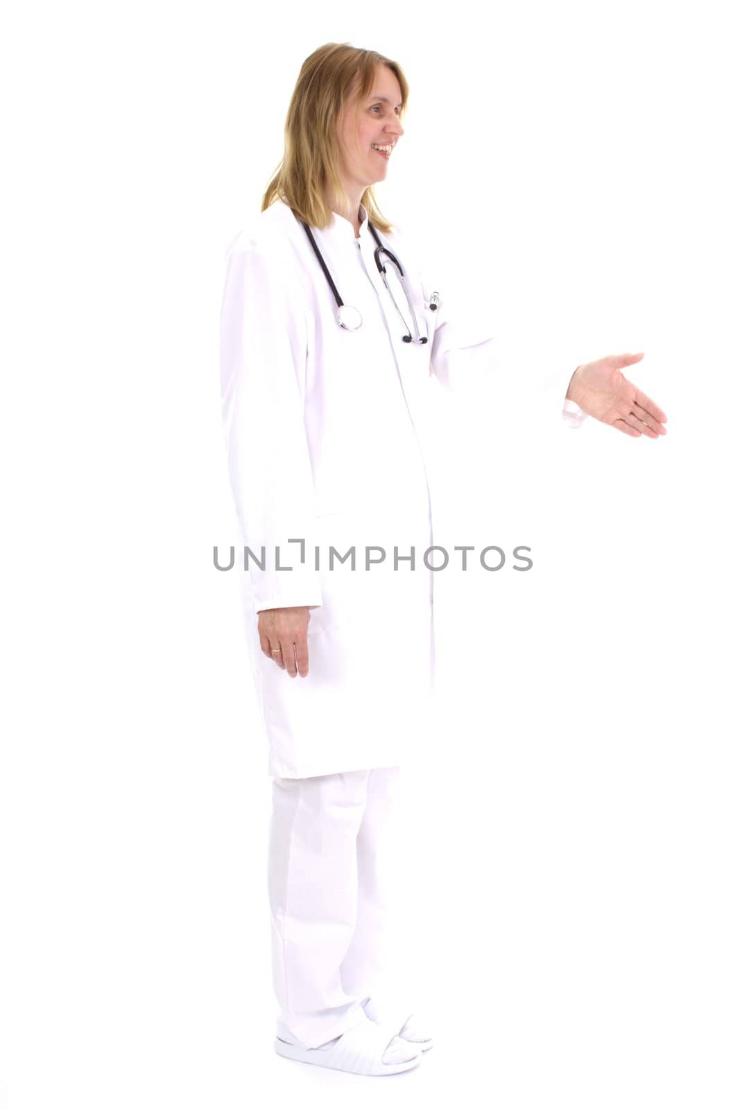 Female medical doctor