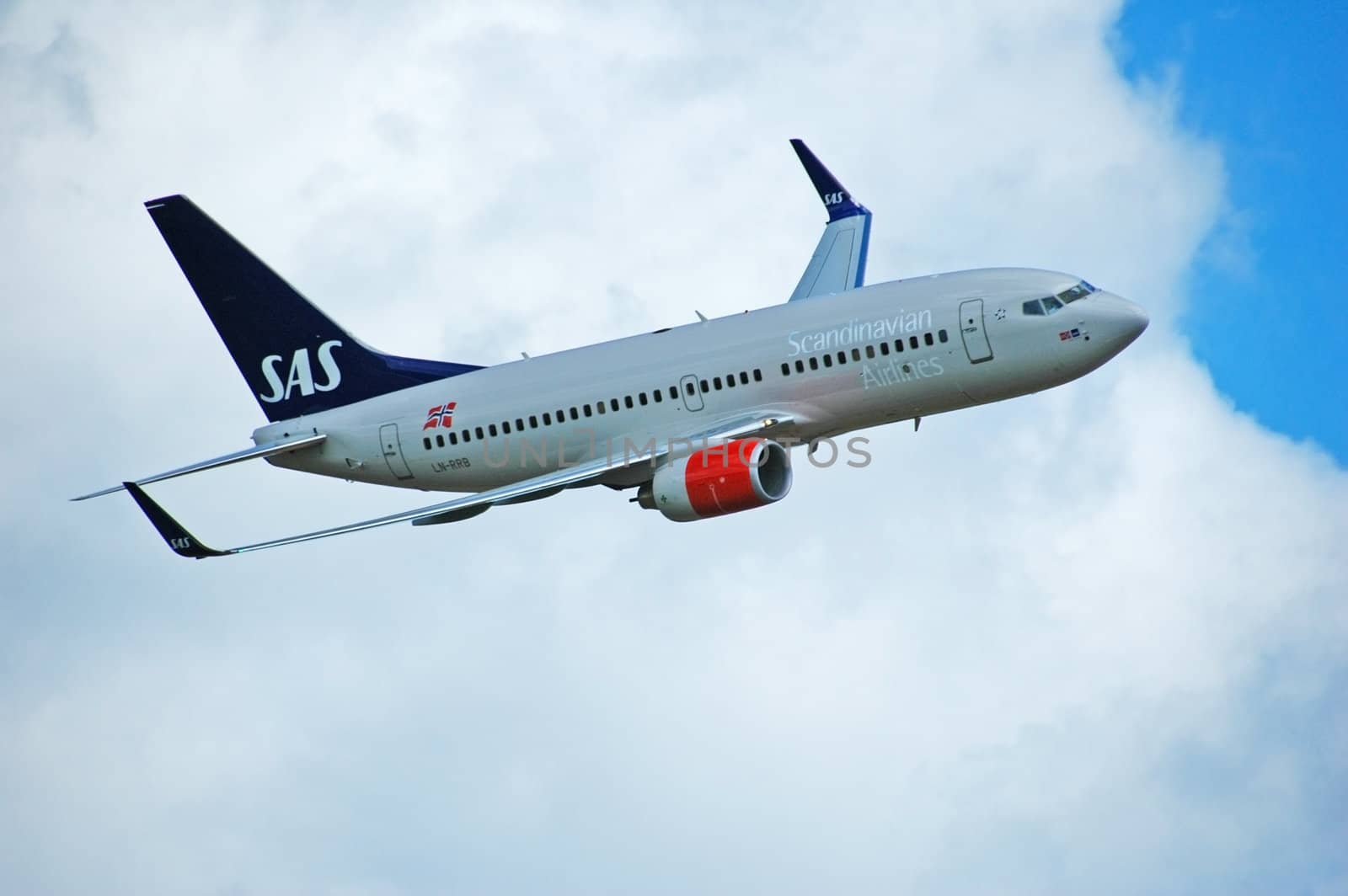 SAS / Scandinavian Airlines. LN-RRB. Norway 2007.