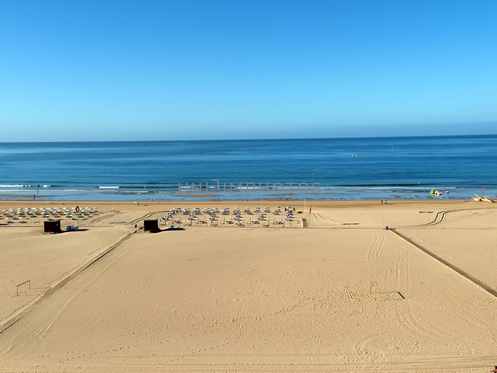 One of the most beautiful beaches in Europe - Praia da Rocha on the Algarve in Portugal
