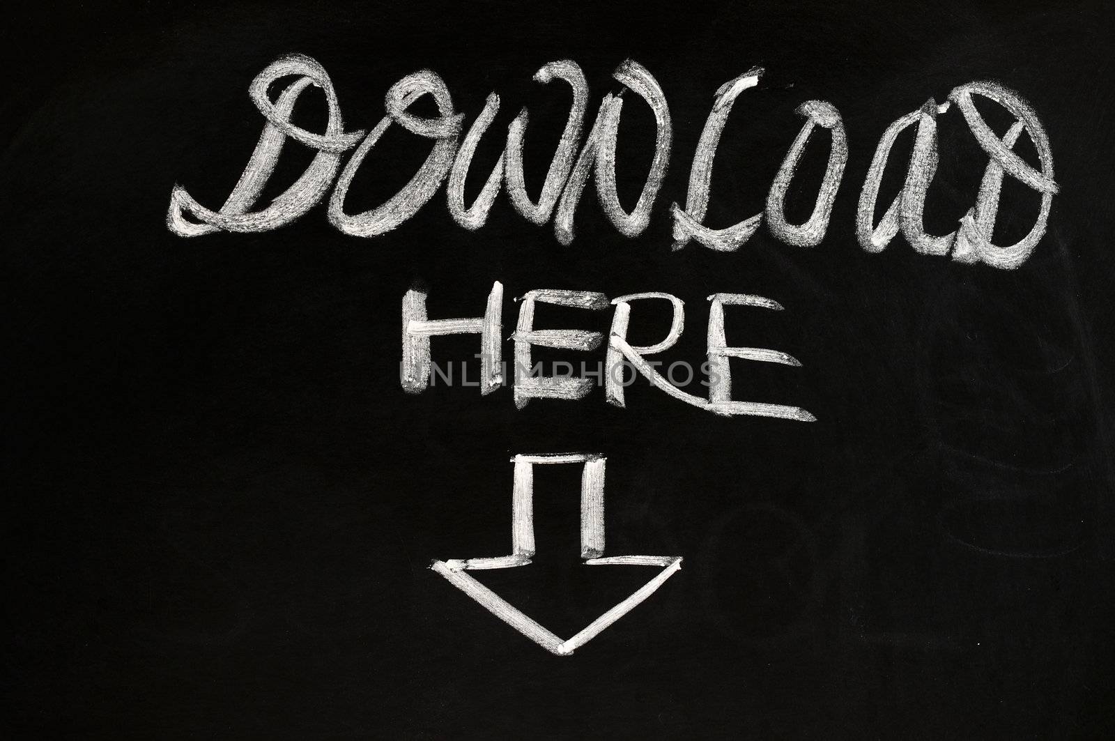 Download here sign on a blackboard