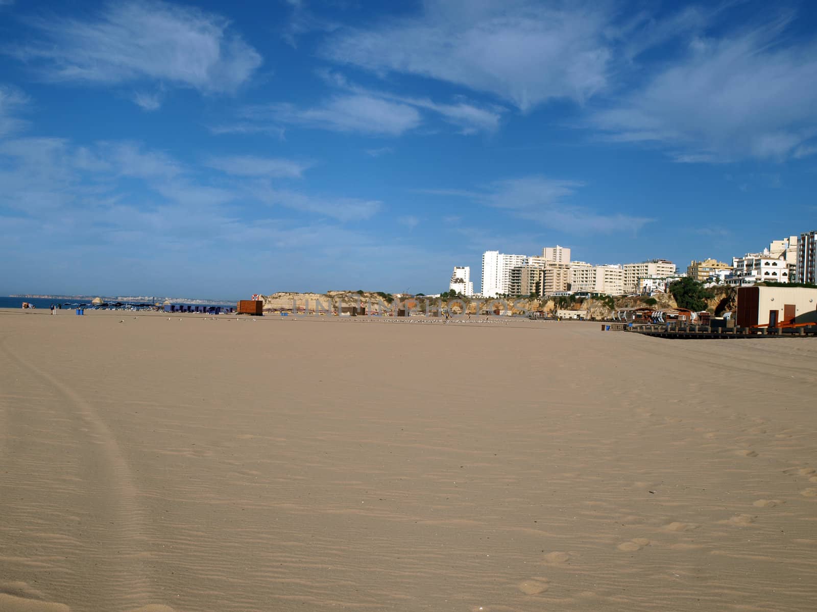 One of the most beautiful beaches in the world - Praia da Rocha in Portimao, Algarve, Portugal