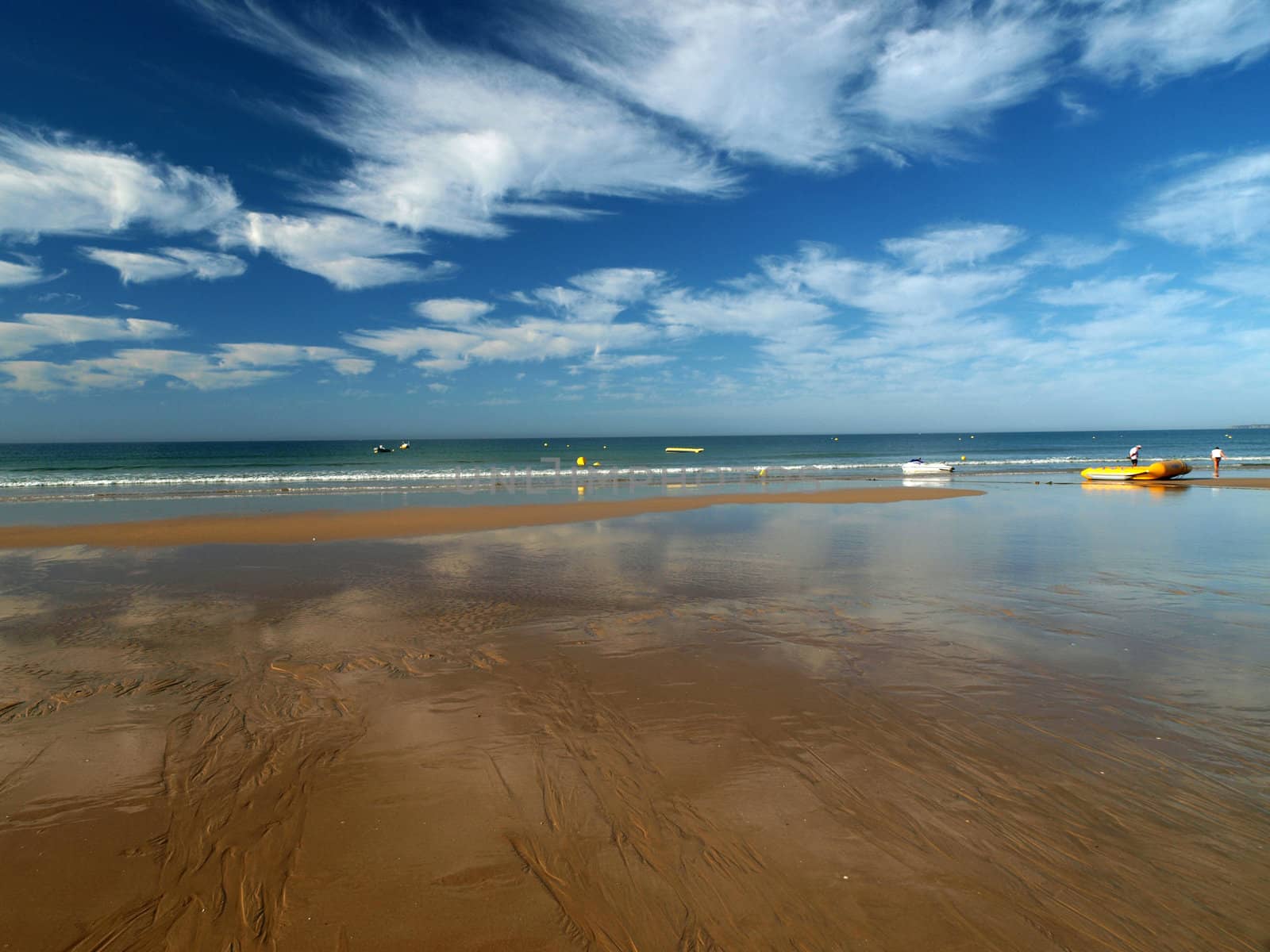 One of the most beautiful beaches in the world - Praia da Rocha in Portimao, Algarve, Portugal