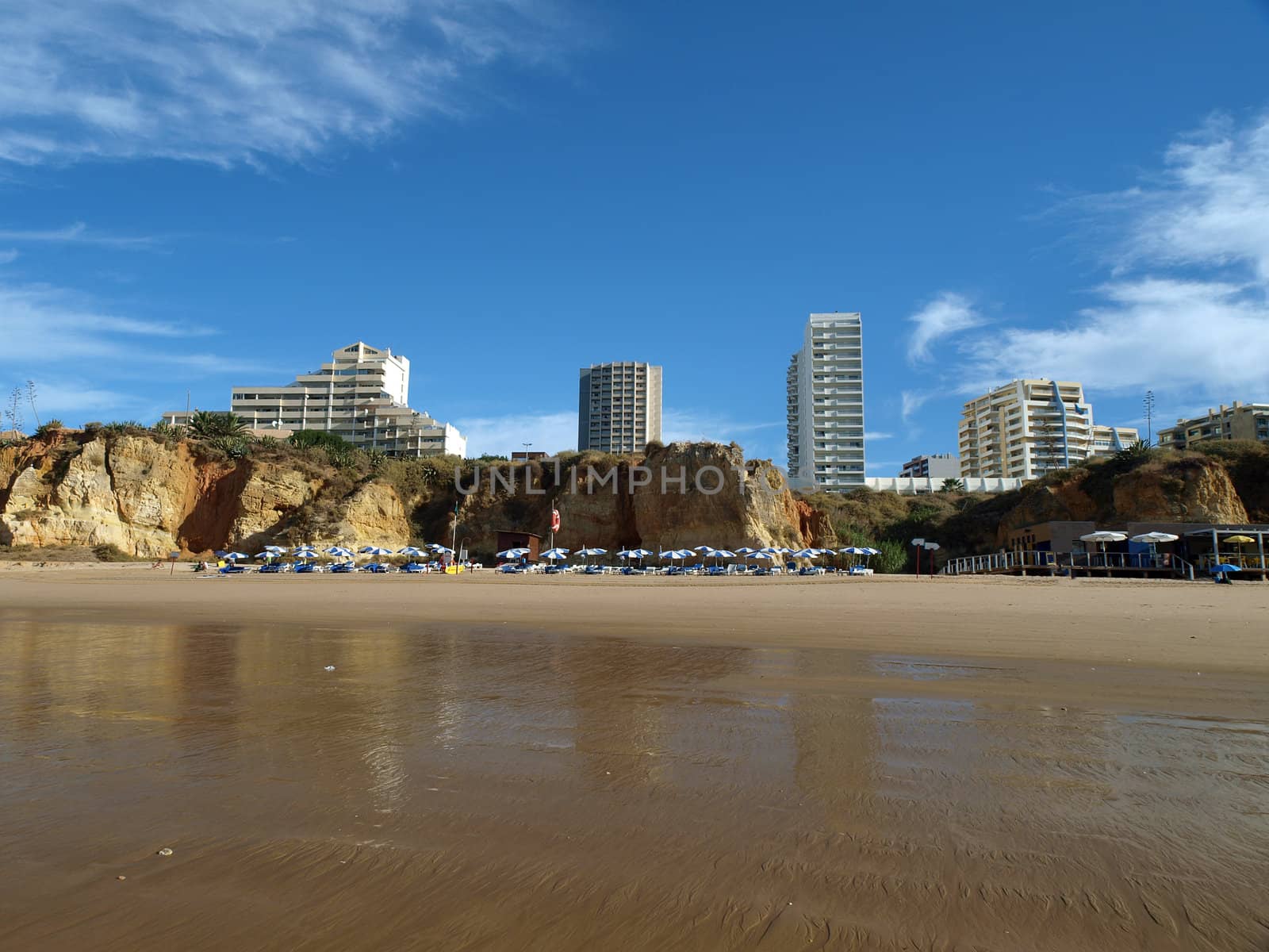 Portimao-resort on the Atlantic coast of the Algarve, Portugal