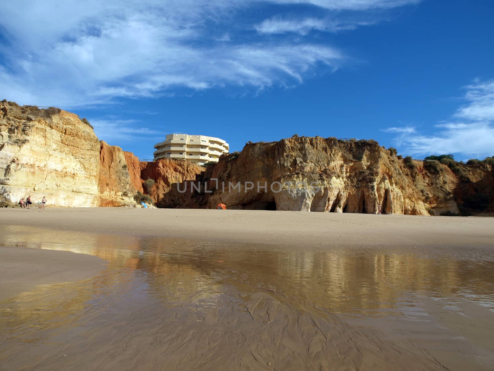 Portimao-resort on the Atlantic coast of the Algarve, Portugal