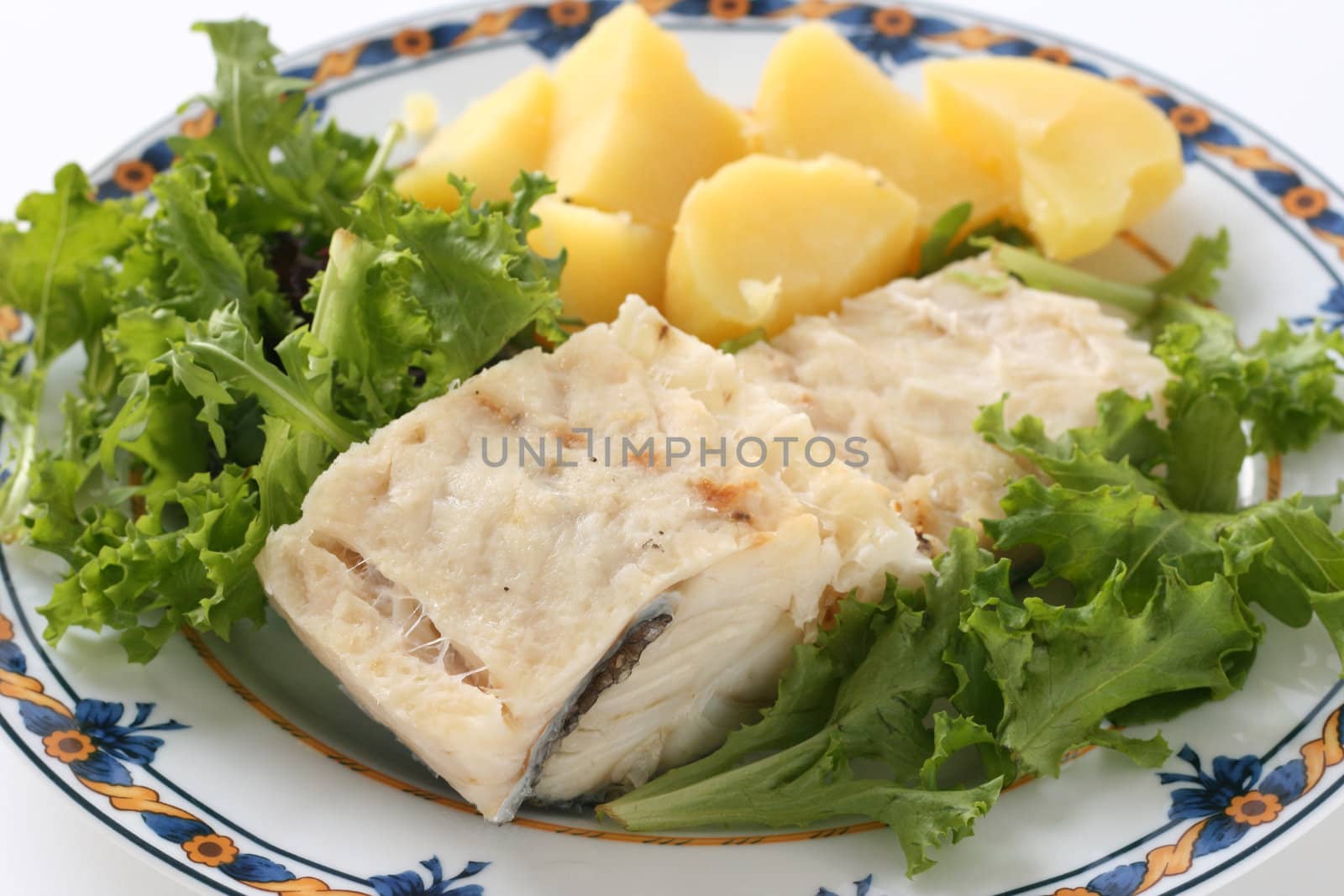 Boiled codfish with potato by nataliamylova