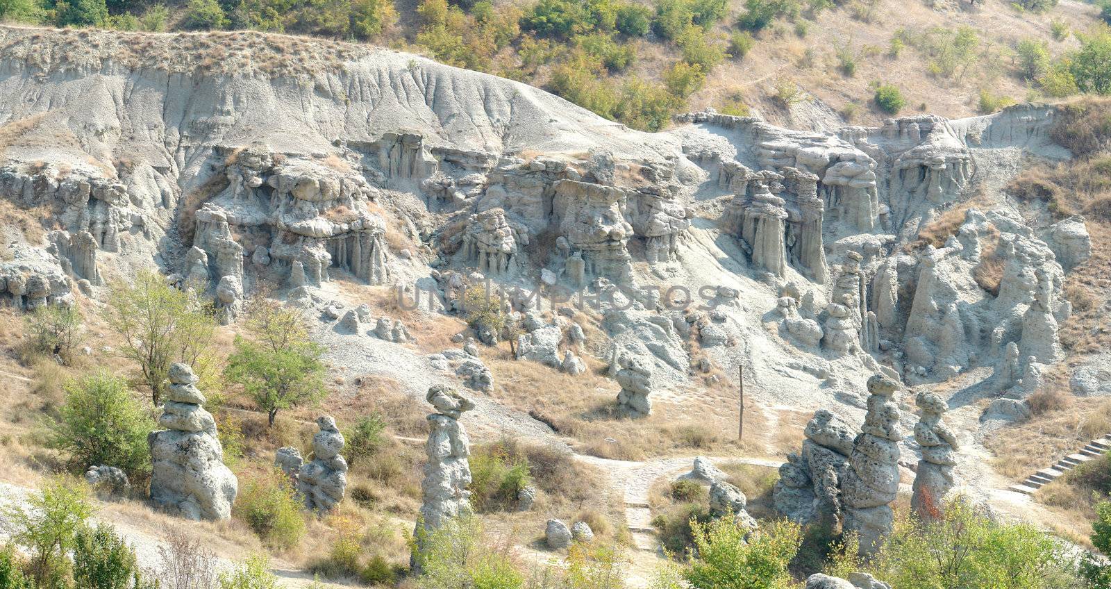 Valley of stone dolls, Macedonia,