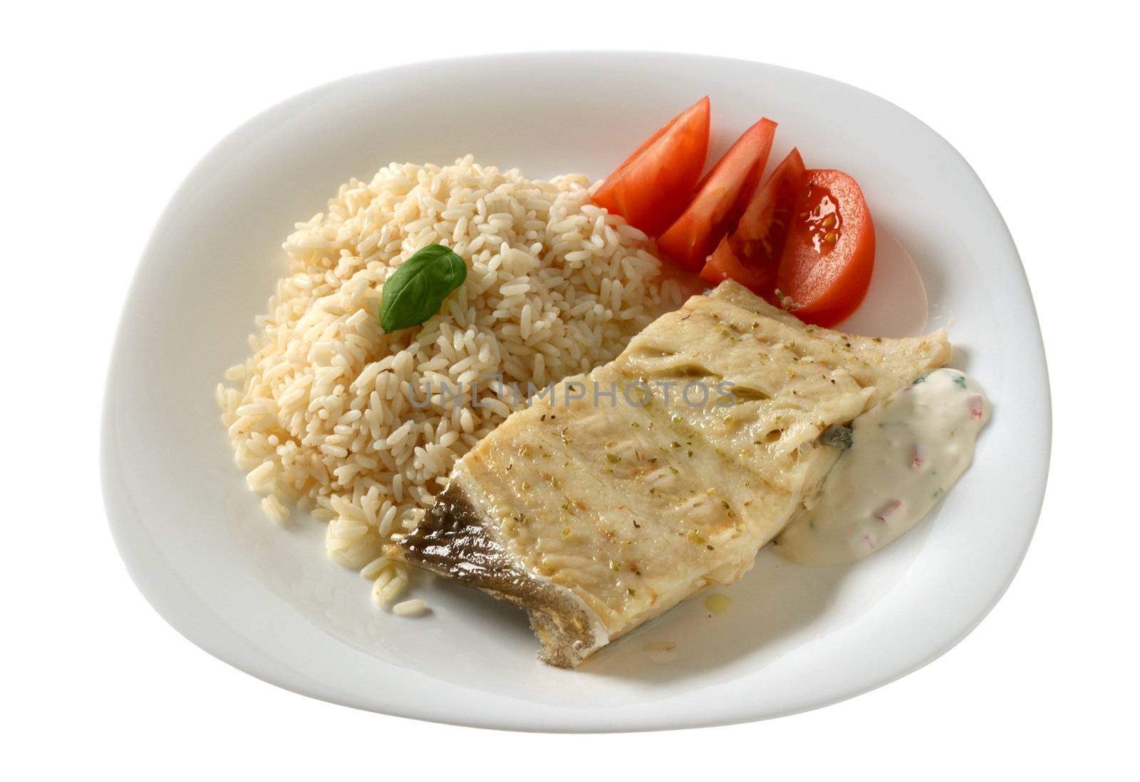 boiled codfish with rice by nataliamylova