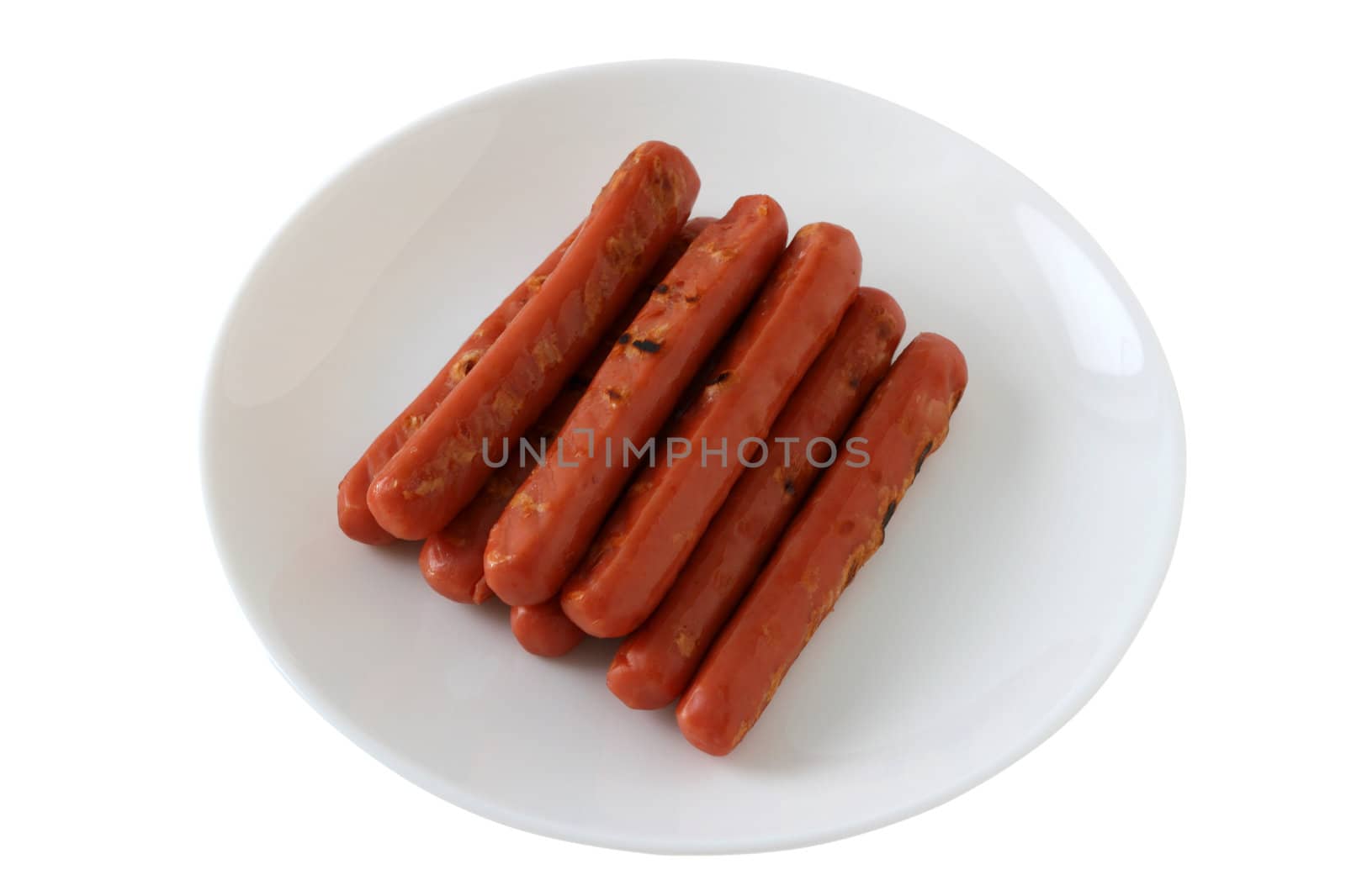 fried sausages