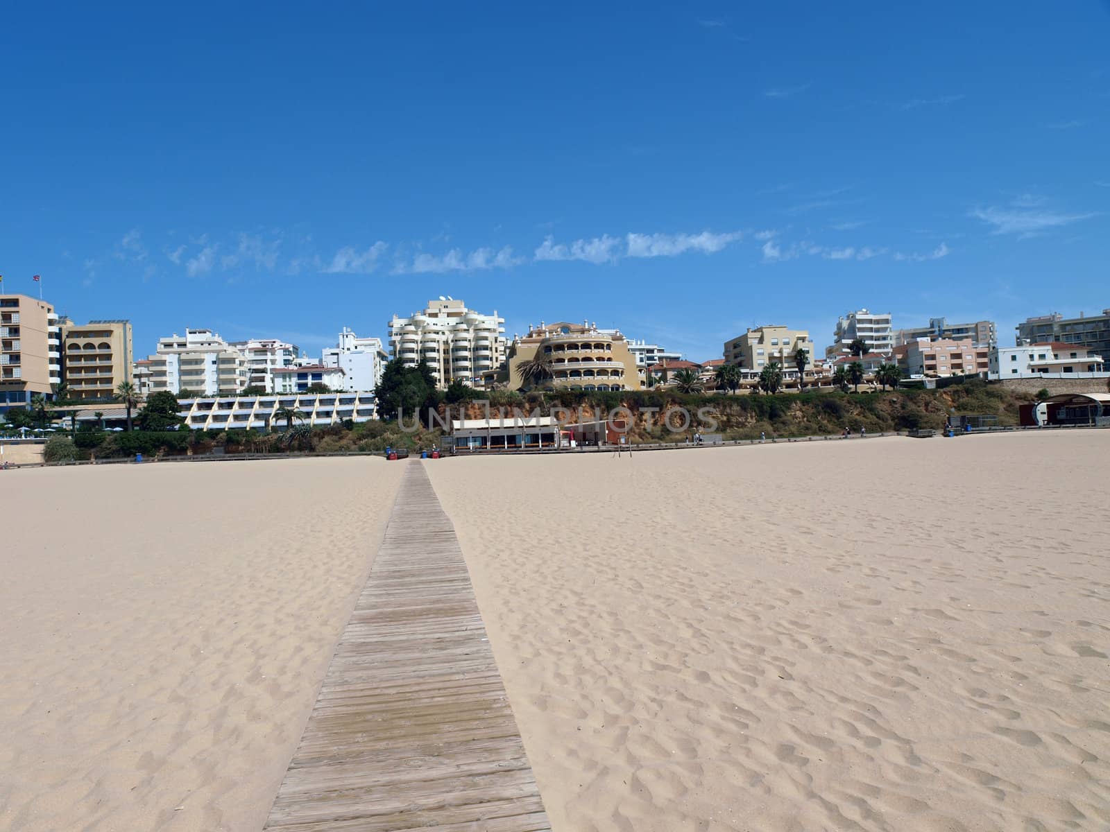 One of the most beautiful beaches in the world - Praia da Rocha in Portimao, Algarve, Portugal