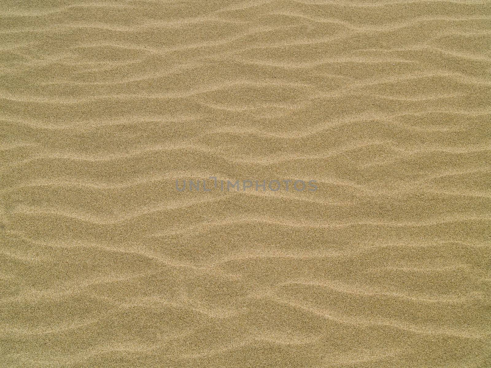 Abstract background of sand ripples at the beach