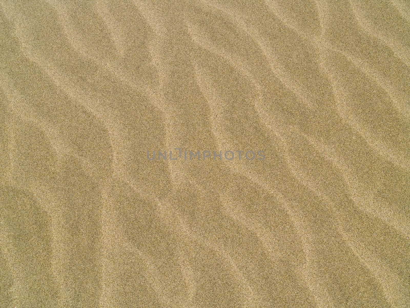 Abstract background of sand ripples at the beach