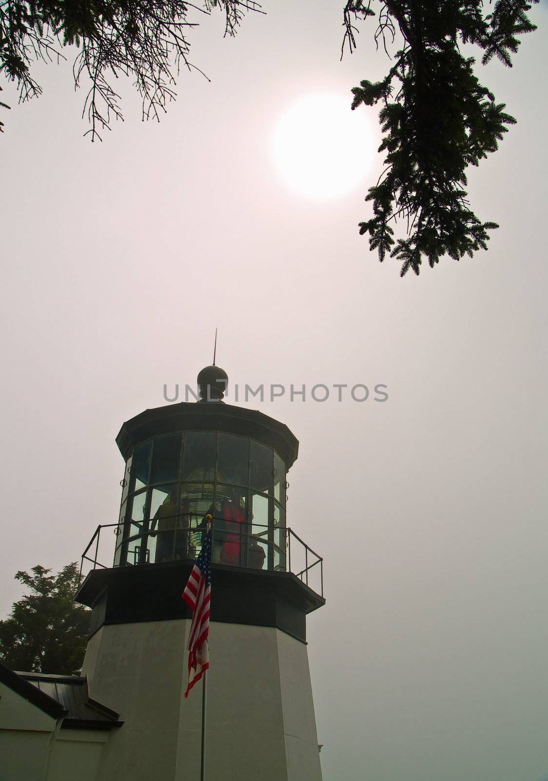 Cape Meares Lighthouse on the Oregon Coast by Frankljunior