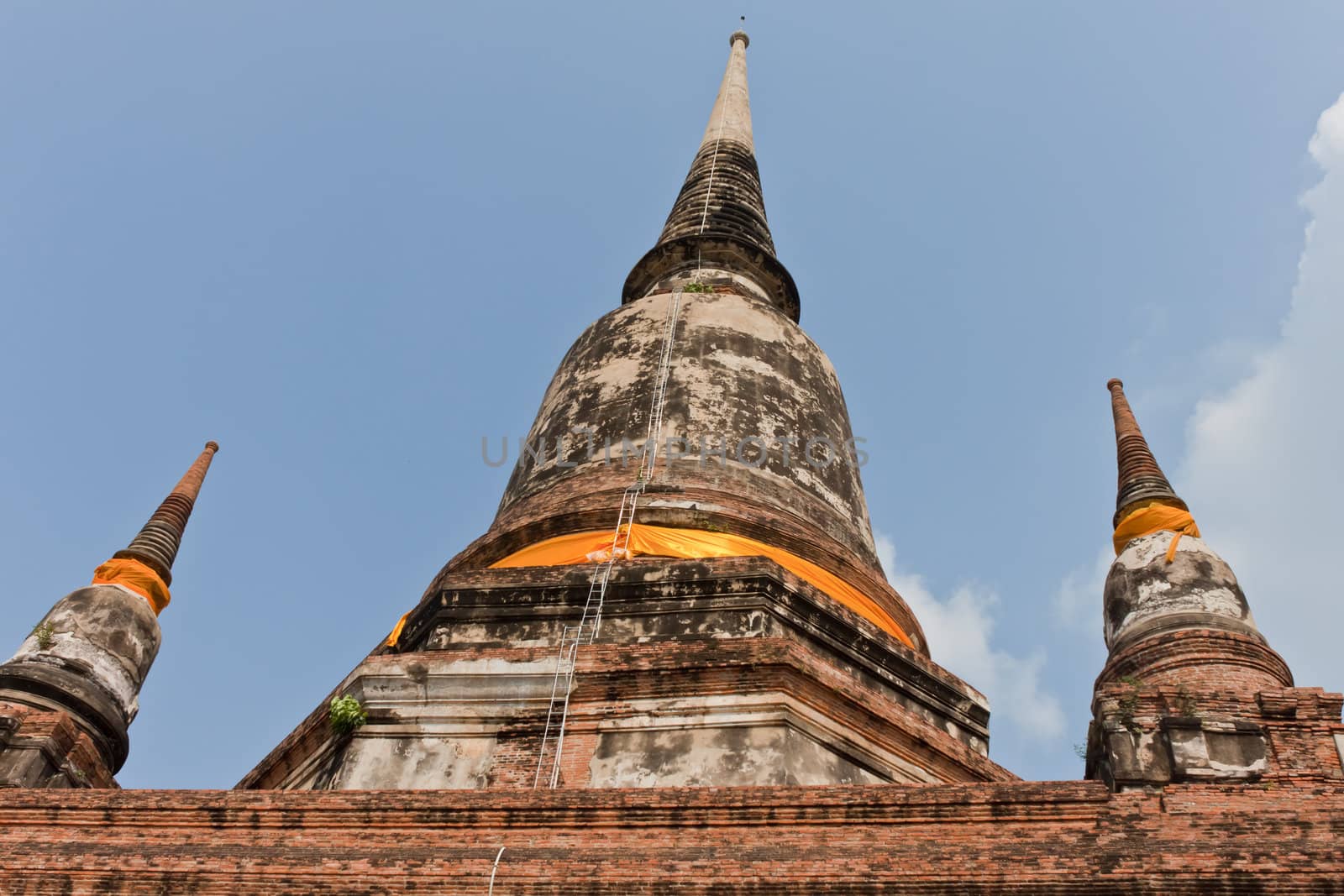 Buddha at Watyaichaimongkol Ayutthaya Province,Thailand