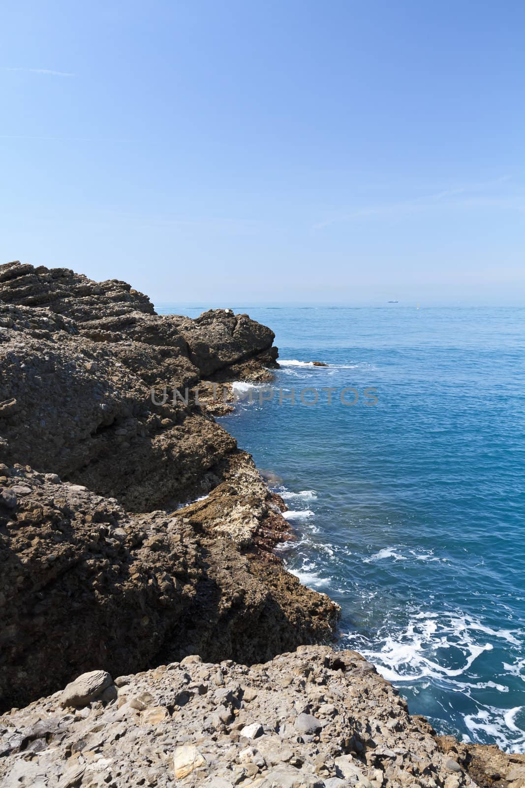 Punta Chiappa in Portofino natural park, Liguria, Italy