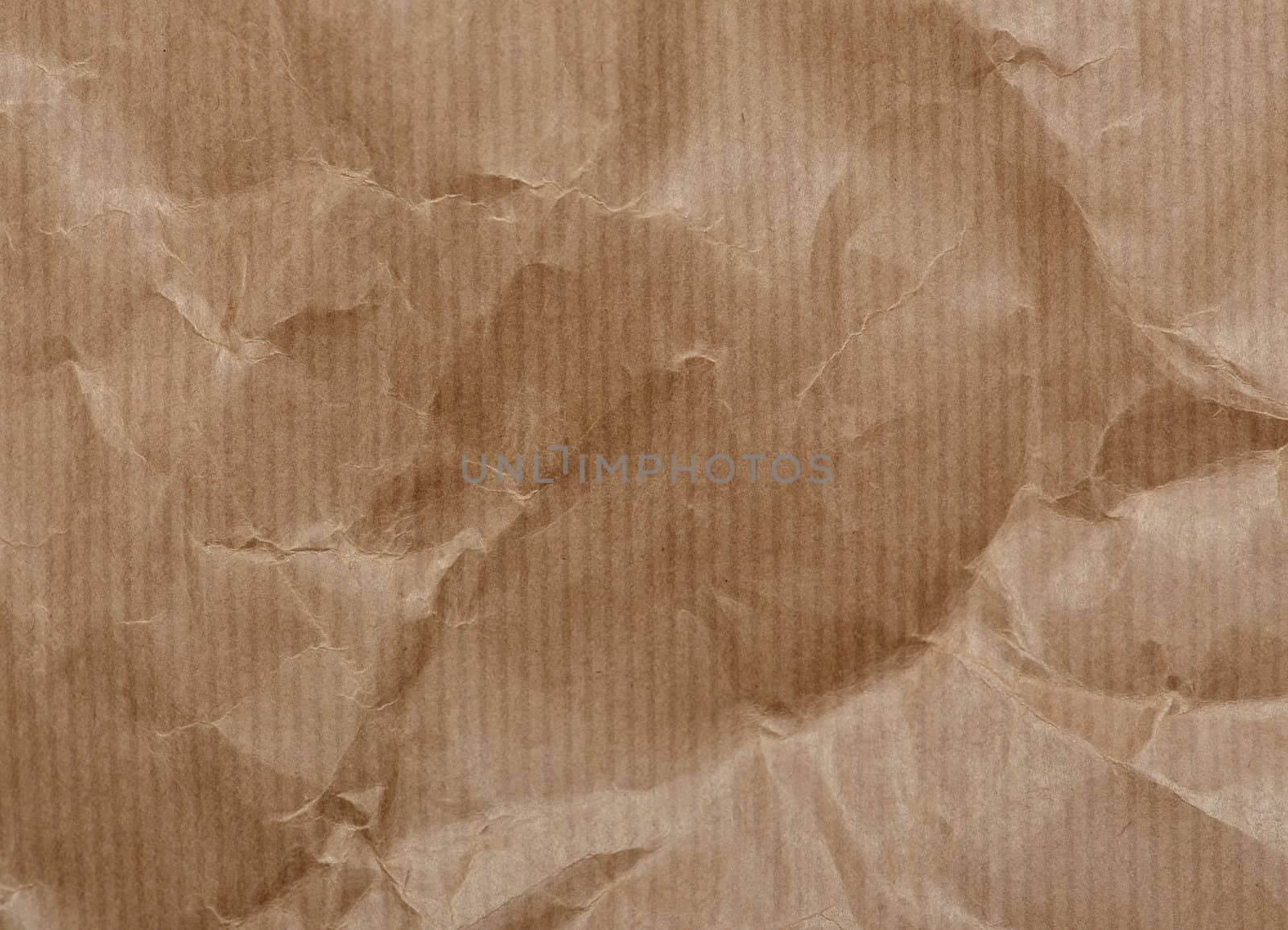 texture of crumpled brown paper