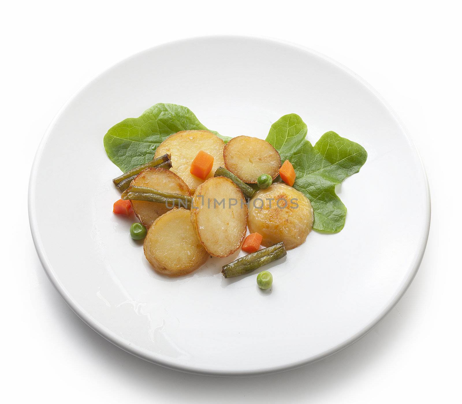 Fried potato by Angorius