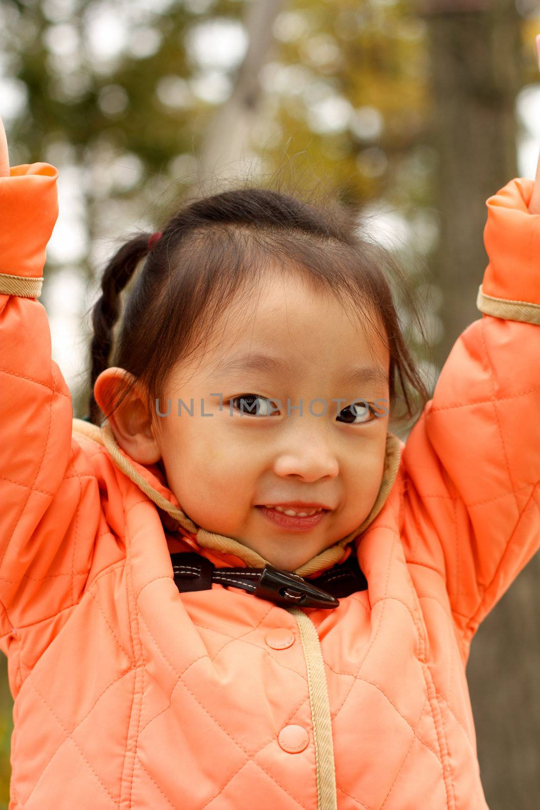 Chinese Girl Pretending to be Model in Beijing Park 10 by jal300