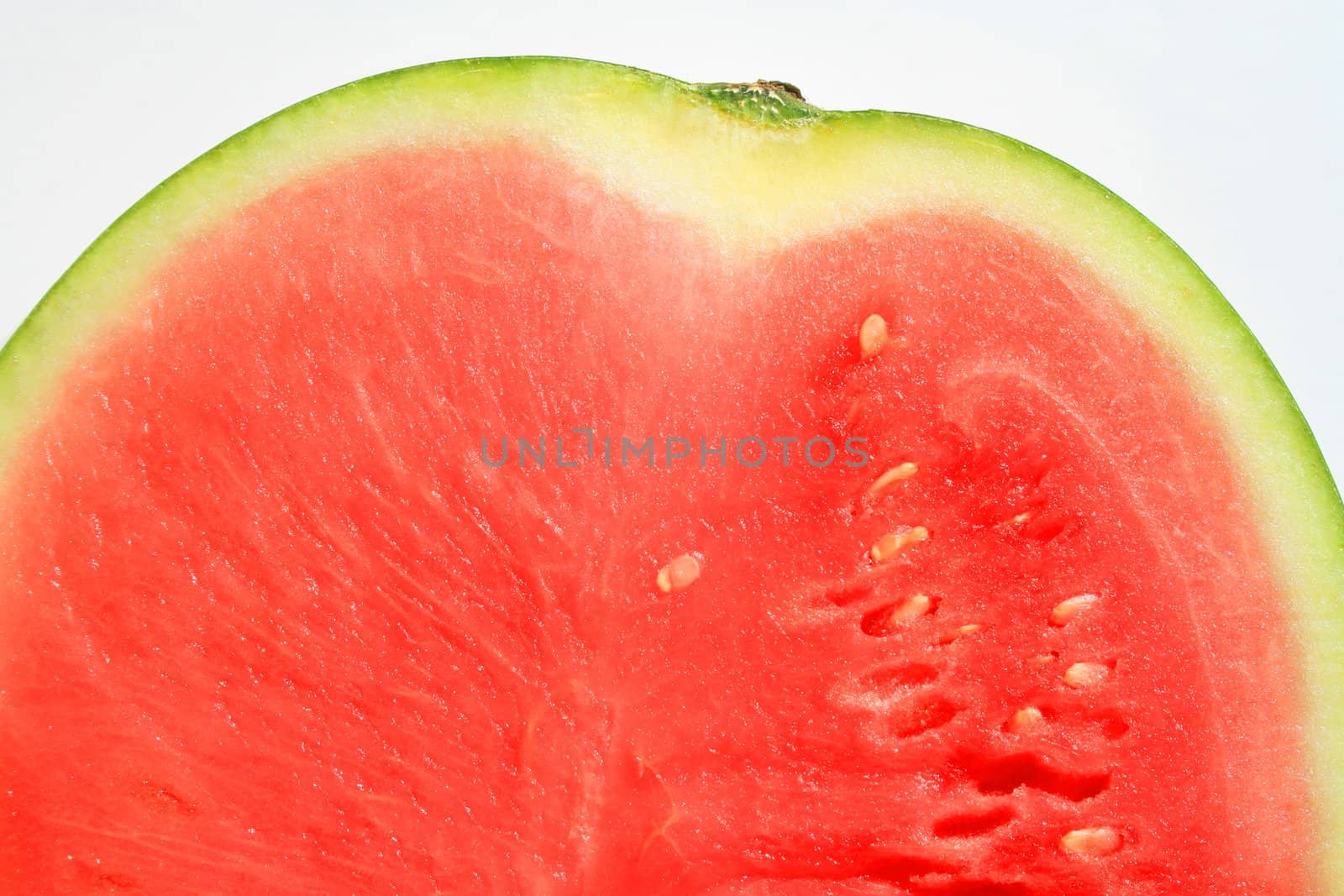 Close up of a big watermelon.
