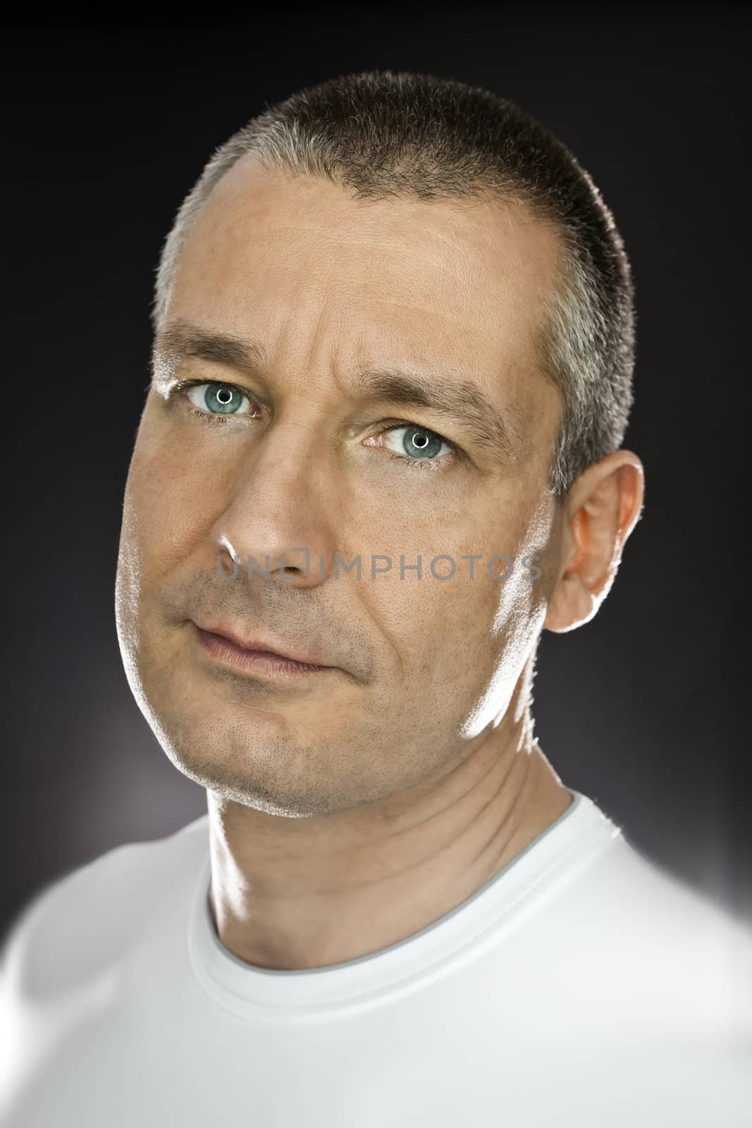 male portrait by magann