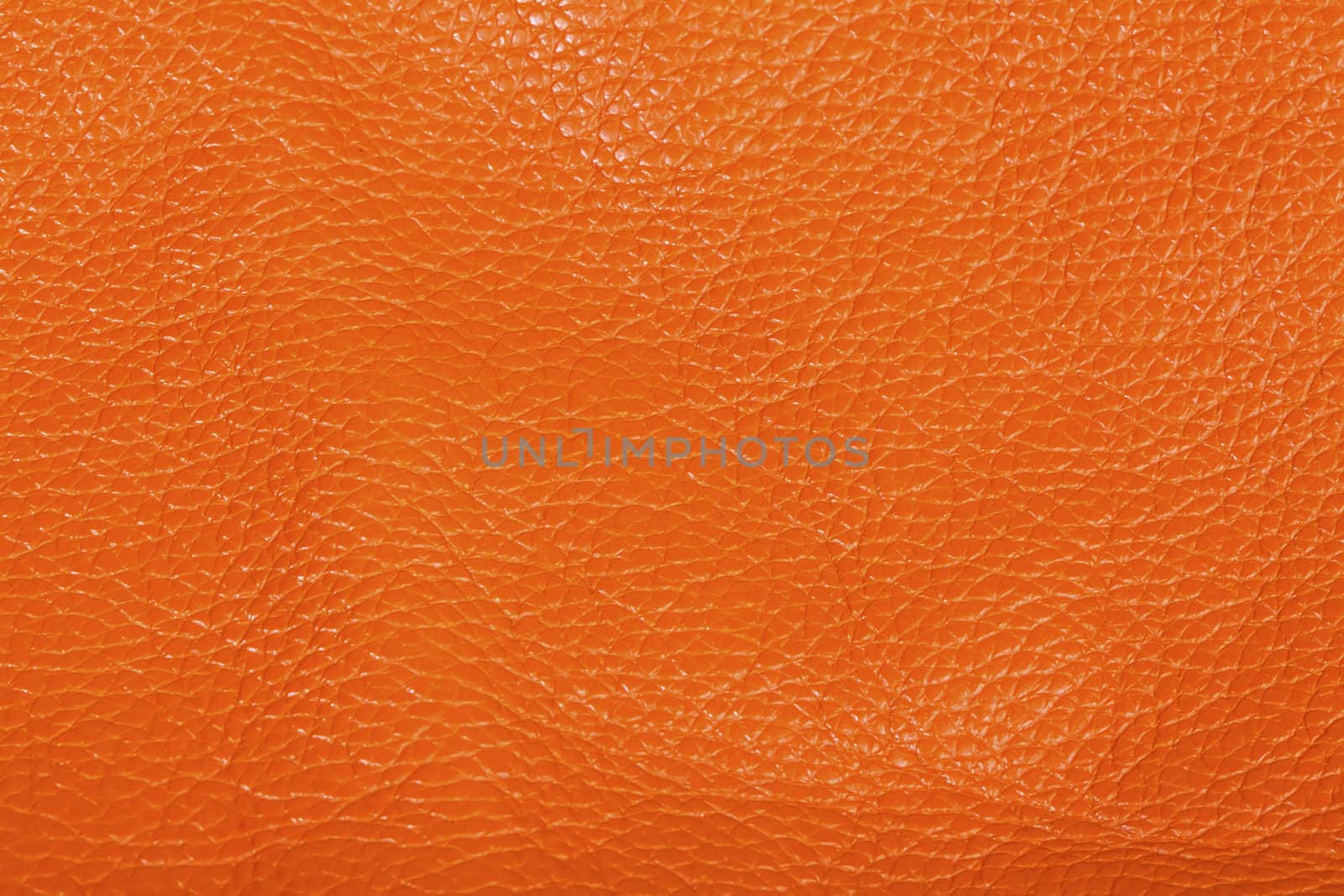 Natural orange leather texture