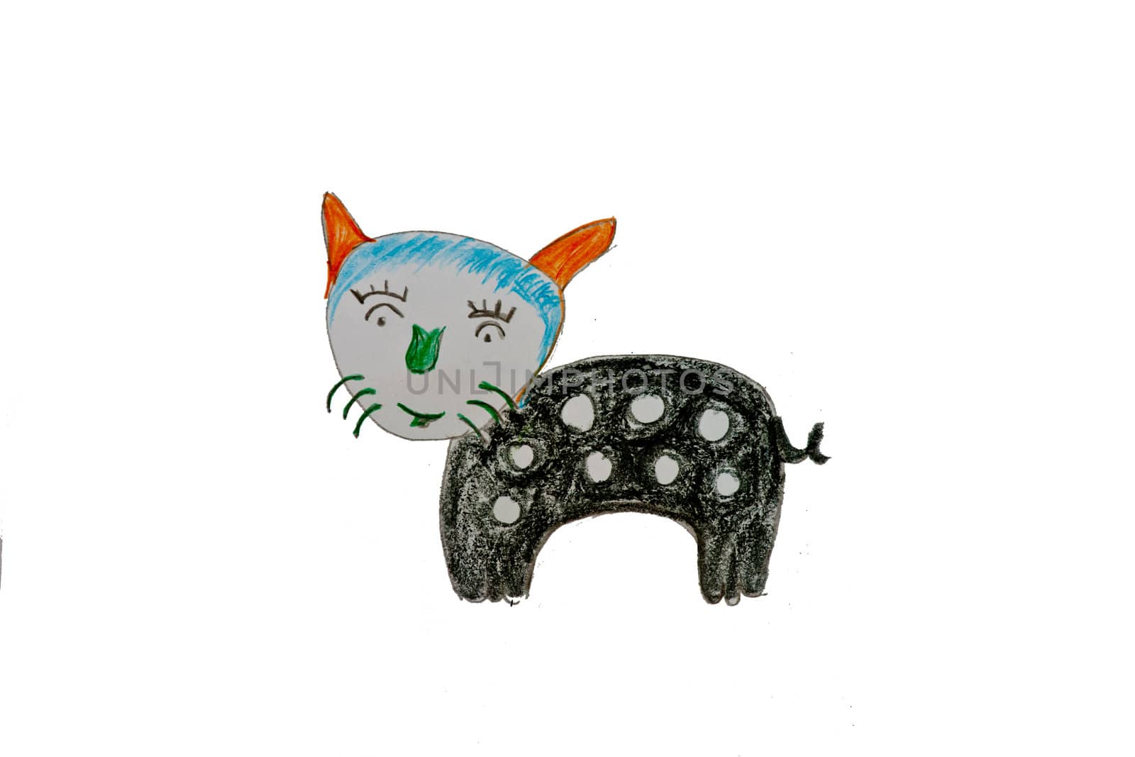 drawing graphics, pen,Dog
