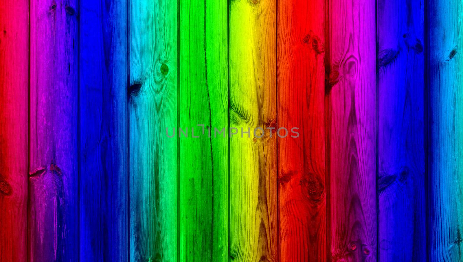 candy color wooden wall background by ozaiachin