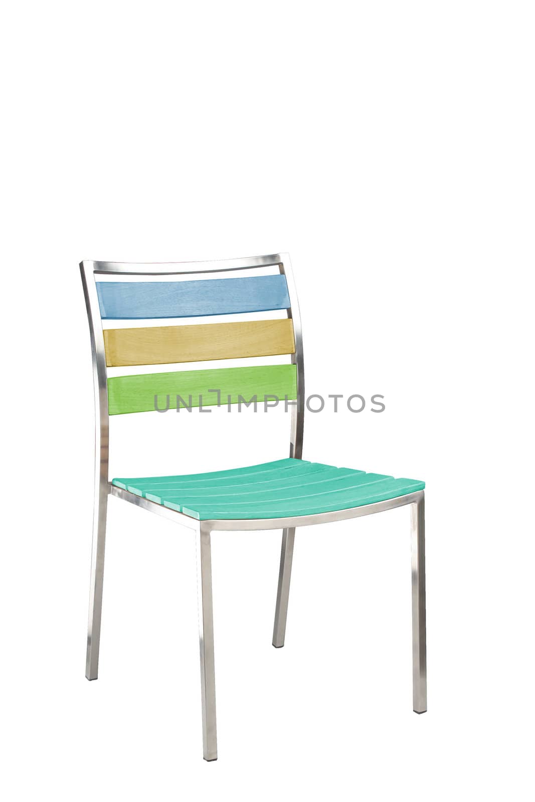 Wooden chair isolated