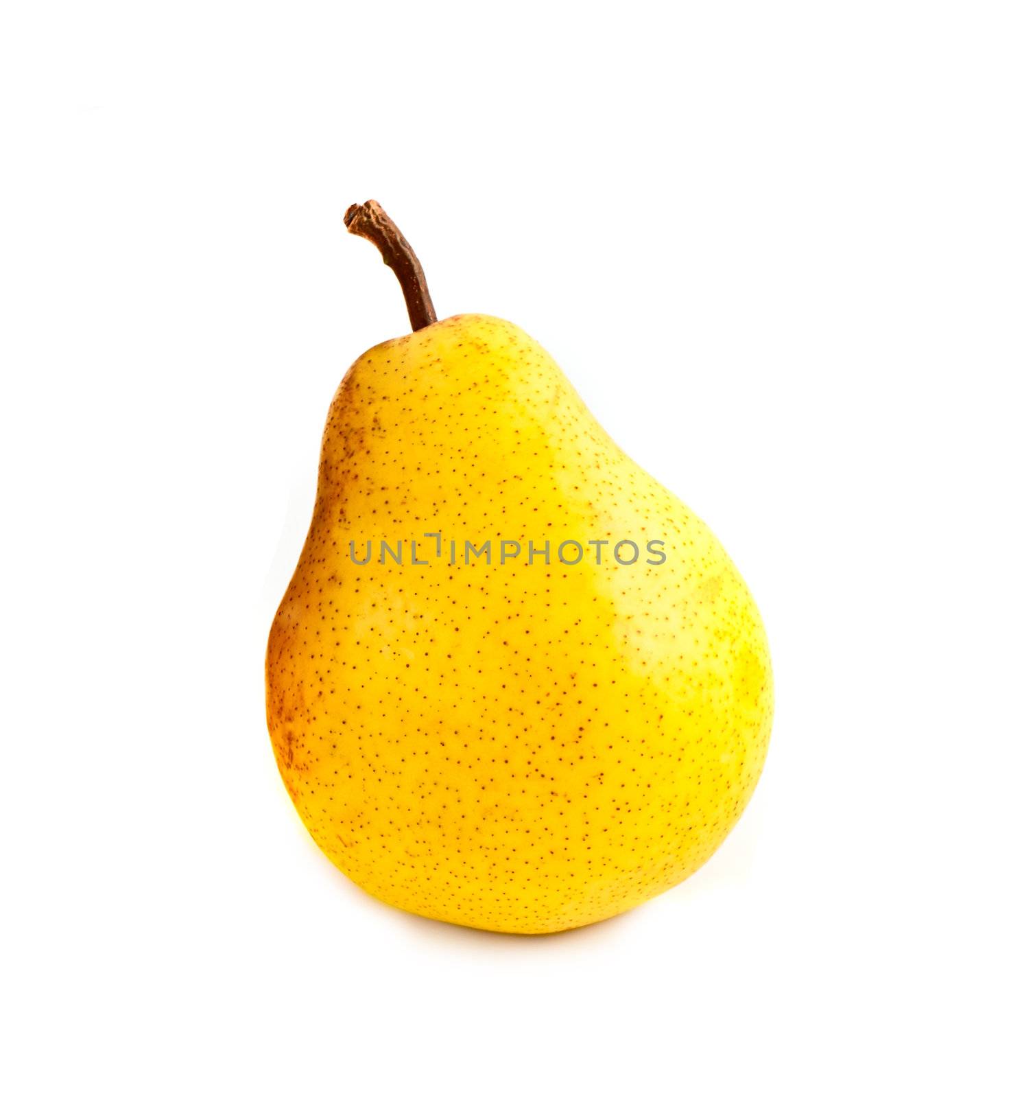 Ripe yellow pear