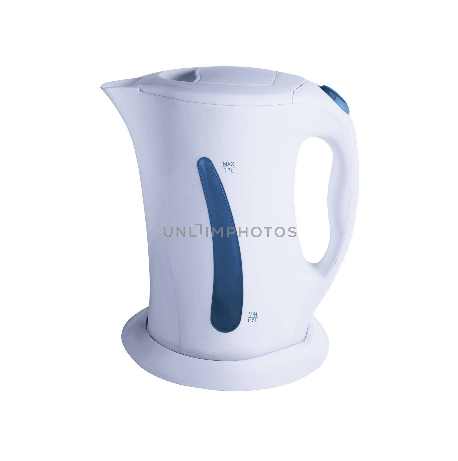electric kettle isolated
