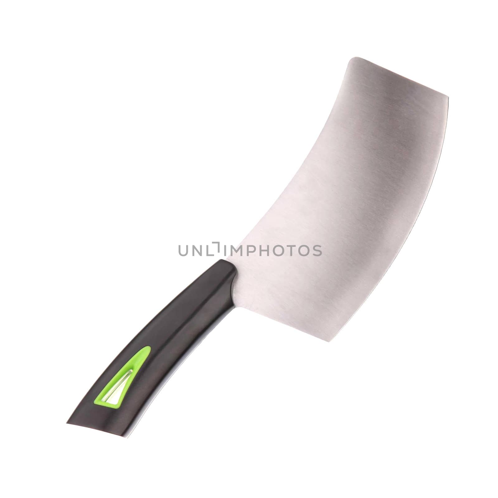 Kitchen knife isolated on a white background by ozaiachin