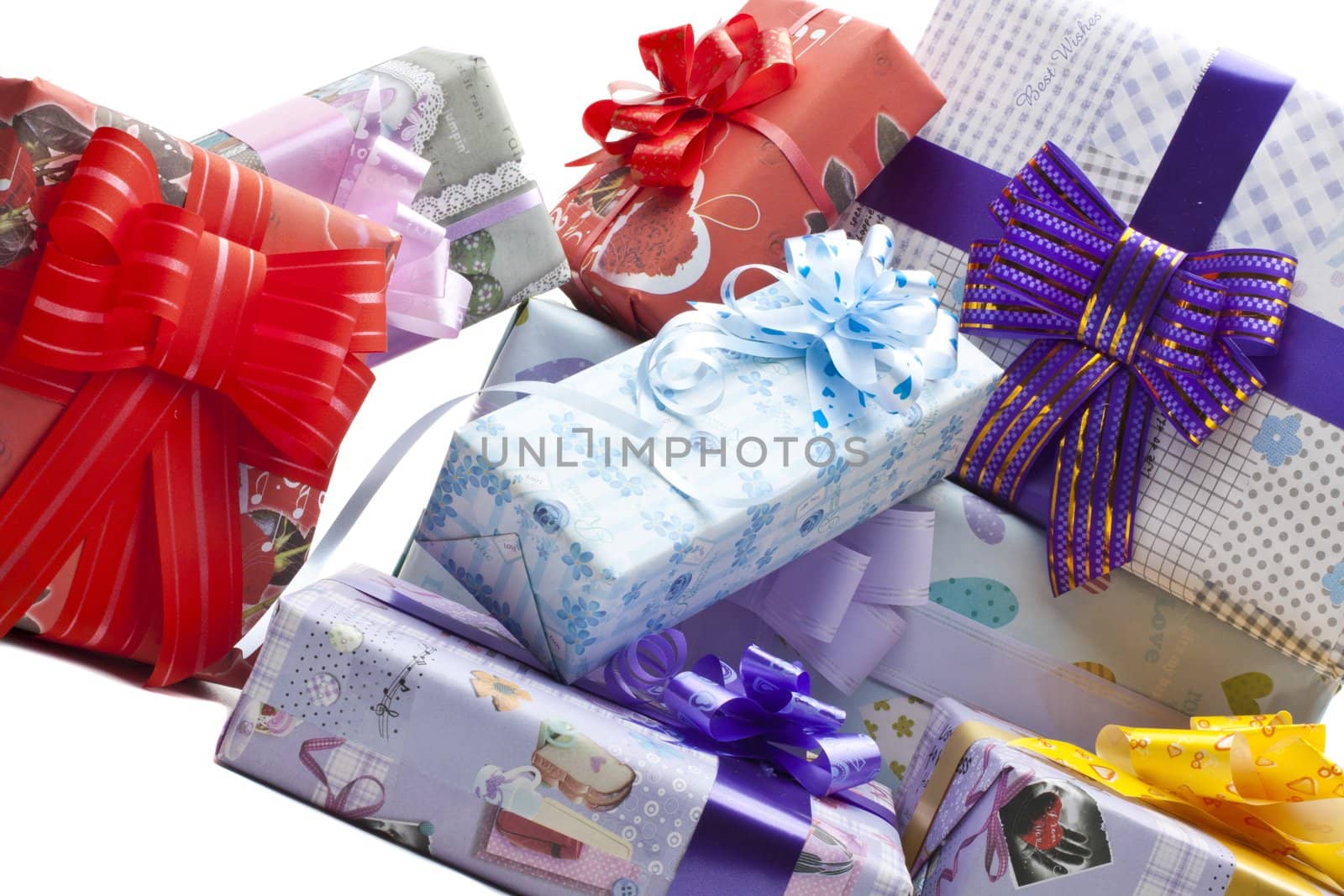 Gift boxes background by ozaiachin
