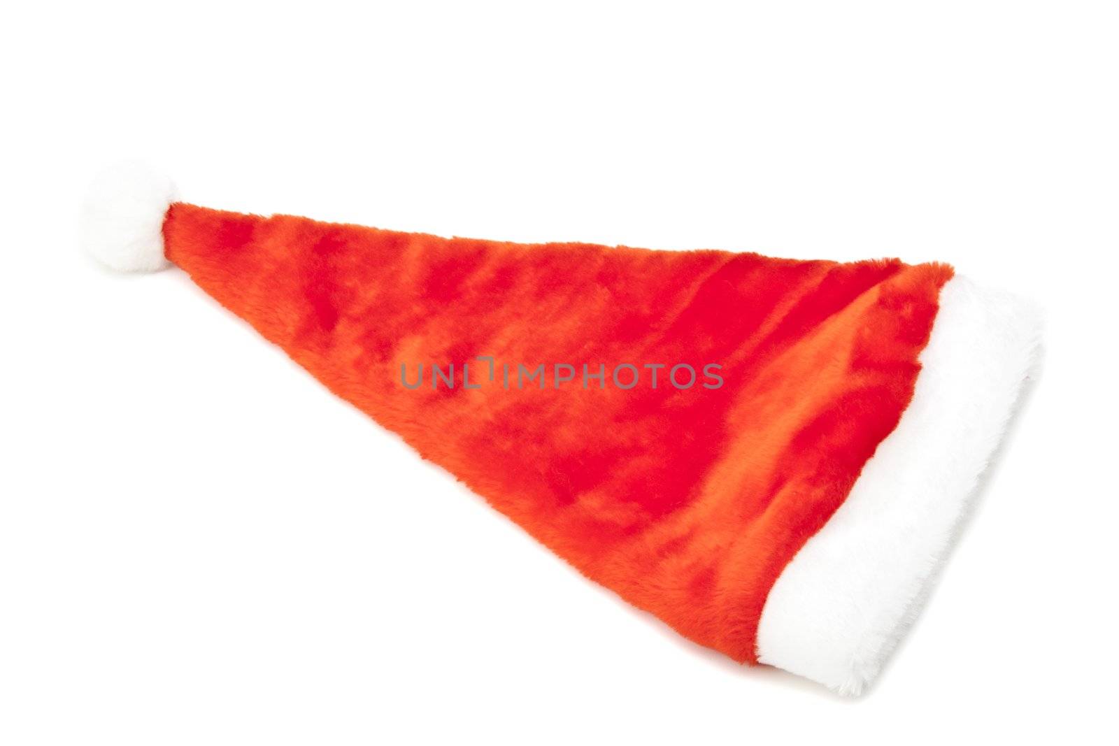 red Santa Claus hat