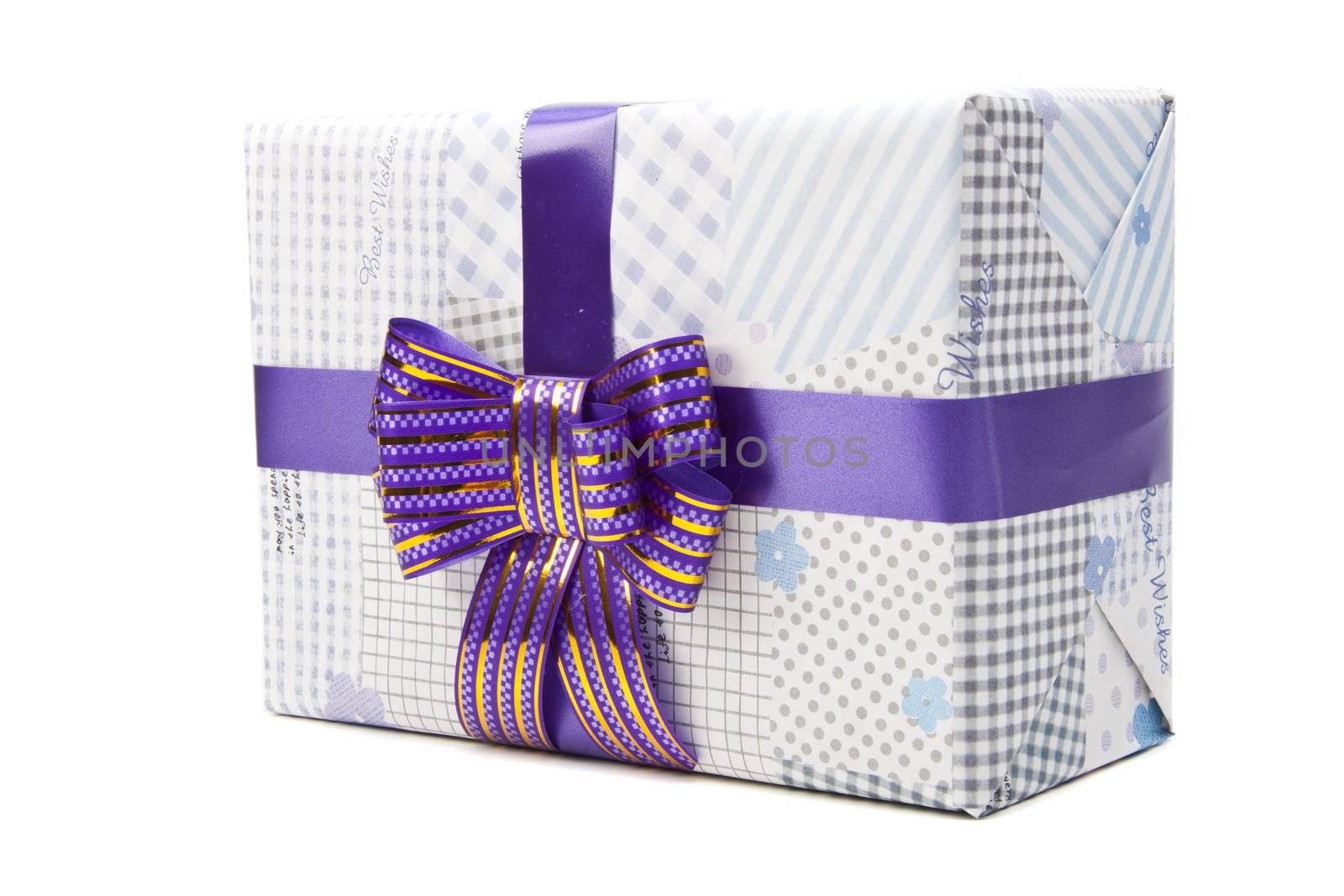  gift box with big bow ribbon by ozaiachin
