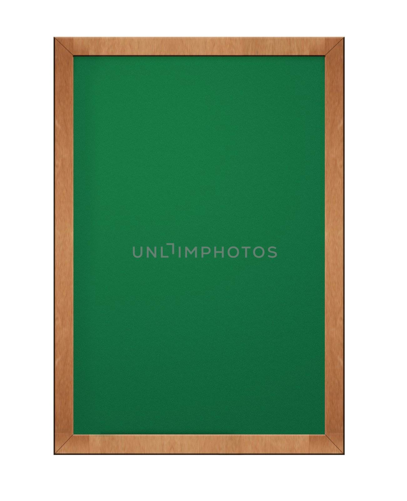 old blank blackboard