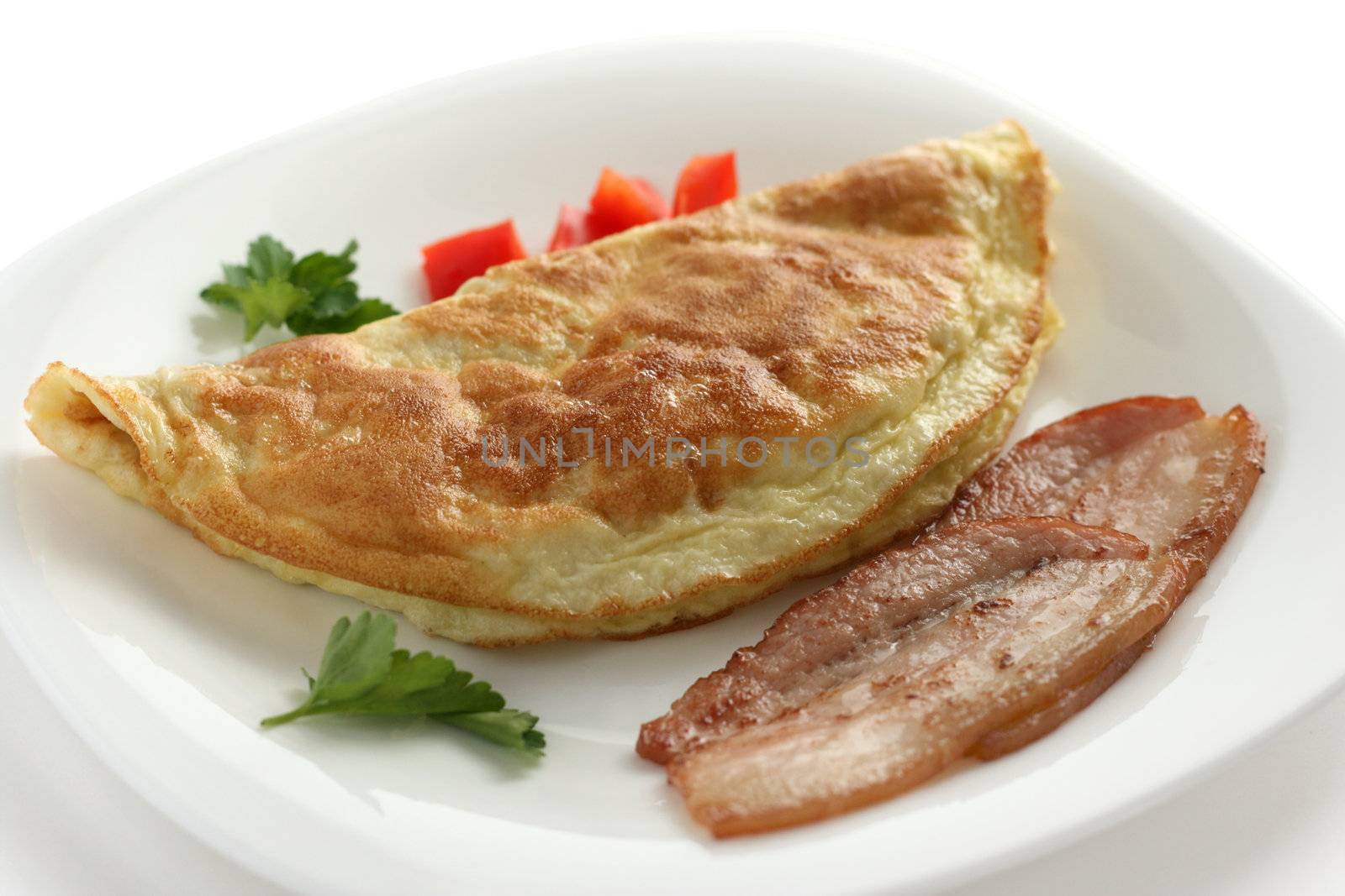 omelet with bacon by nataliamylova