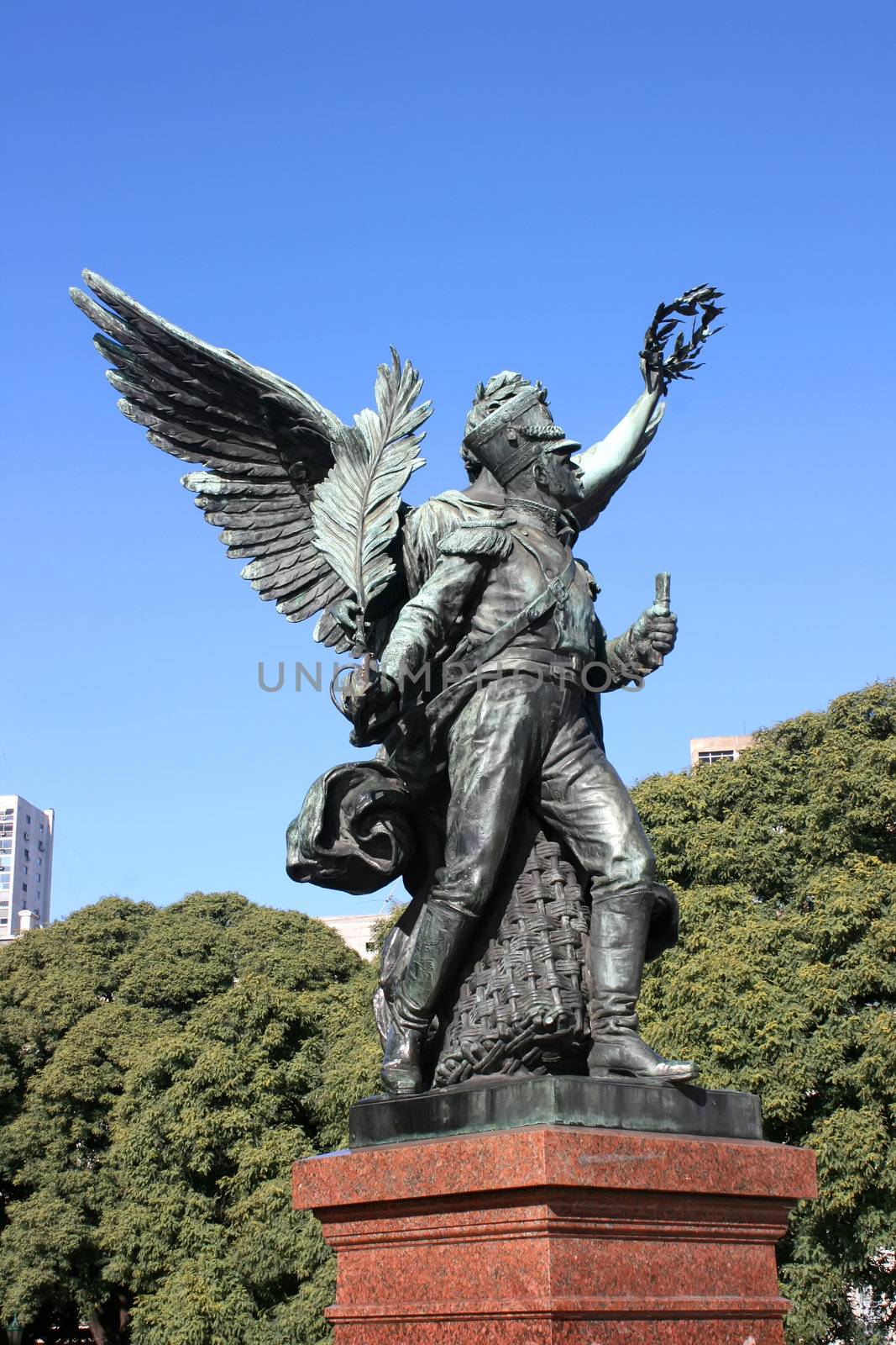 Monument of General San Martin in Buenos Aires, Argentina.