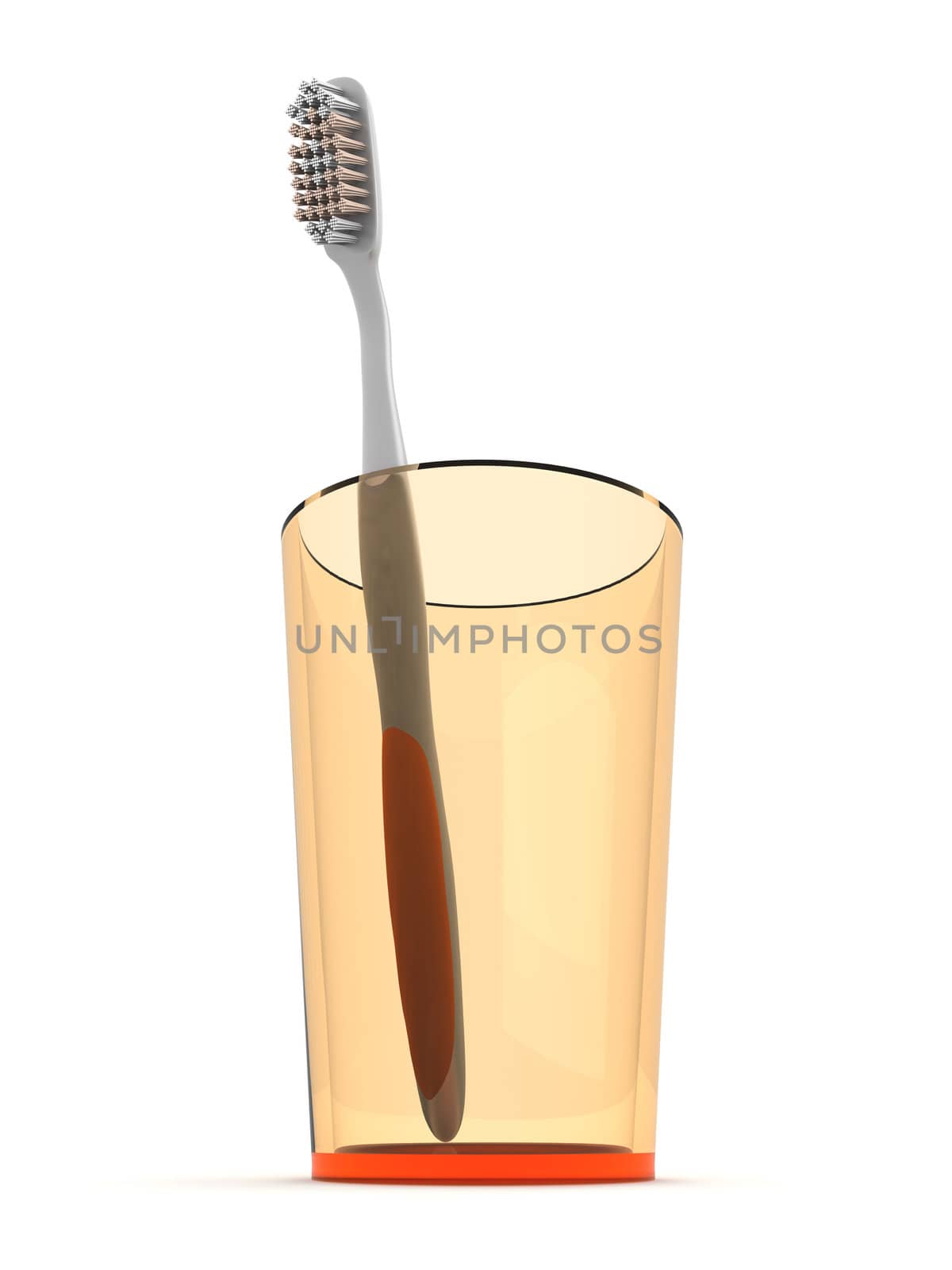 3D rendered Illustration. isolated on white.