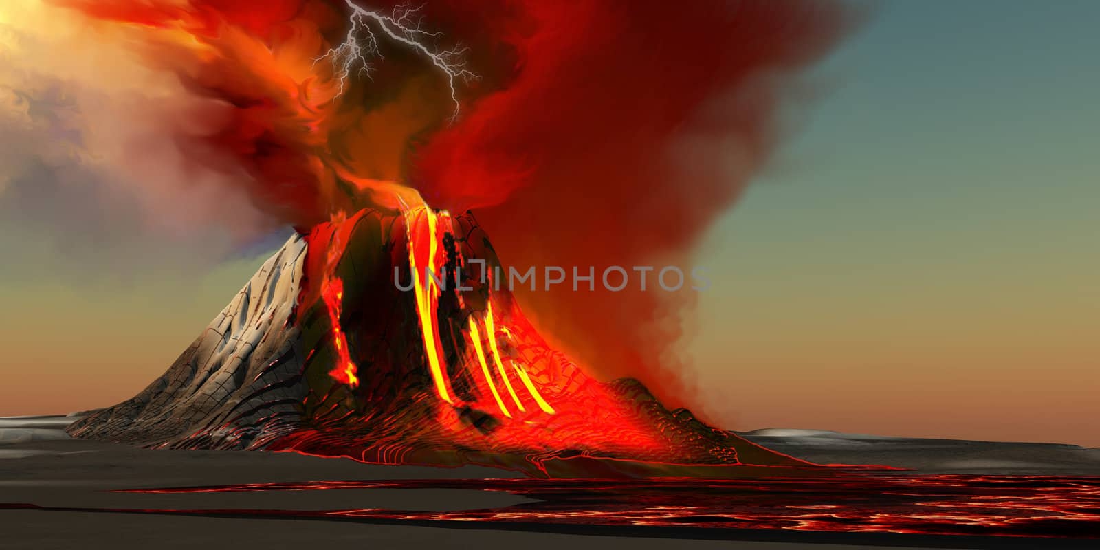 Hawaii Volcano by Catmando