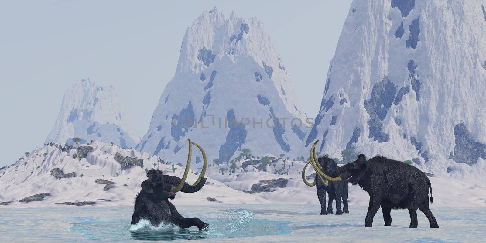 Woolly Mammoth by Catmando