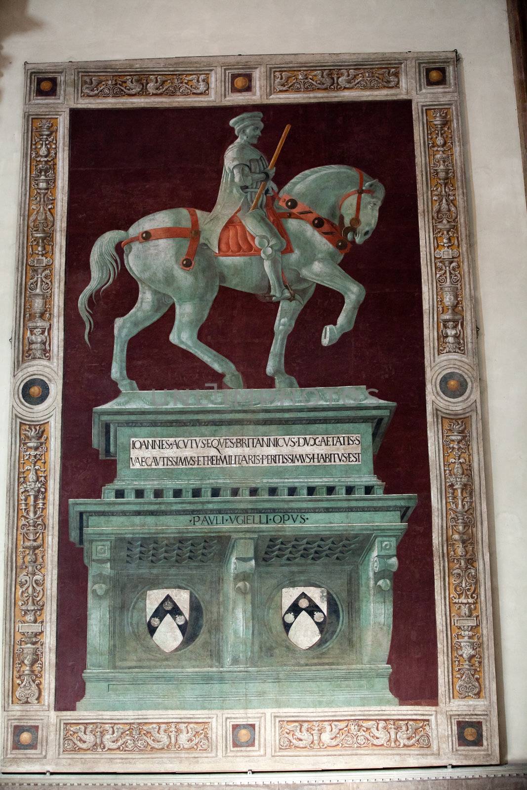 Funerary Monument to Sir John Hawkwood by Paolo Uccello