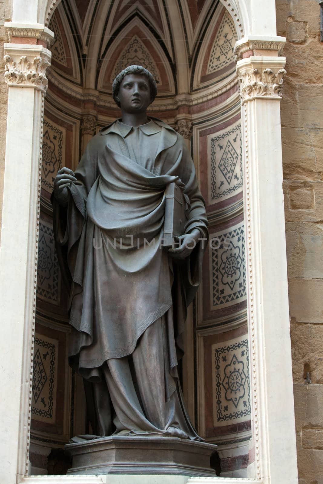Florence - Orsanmichele. Saint Stephan.1427-1428 by Ghiberti 