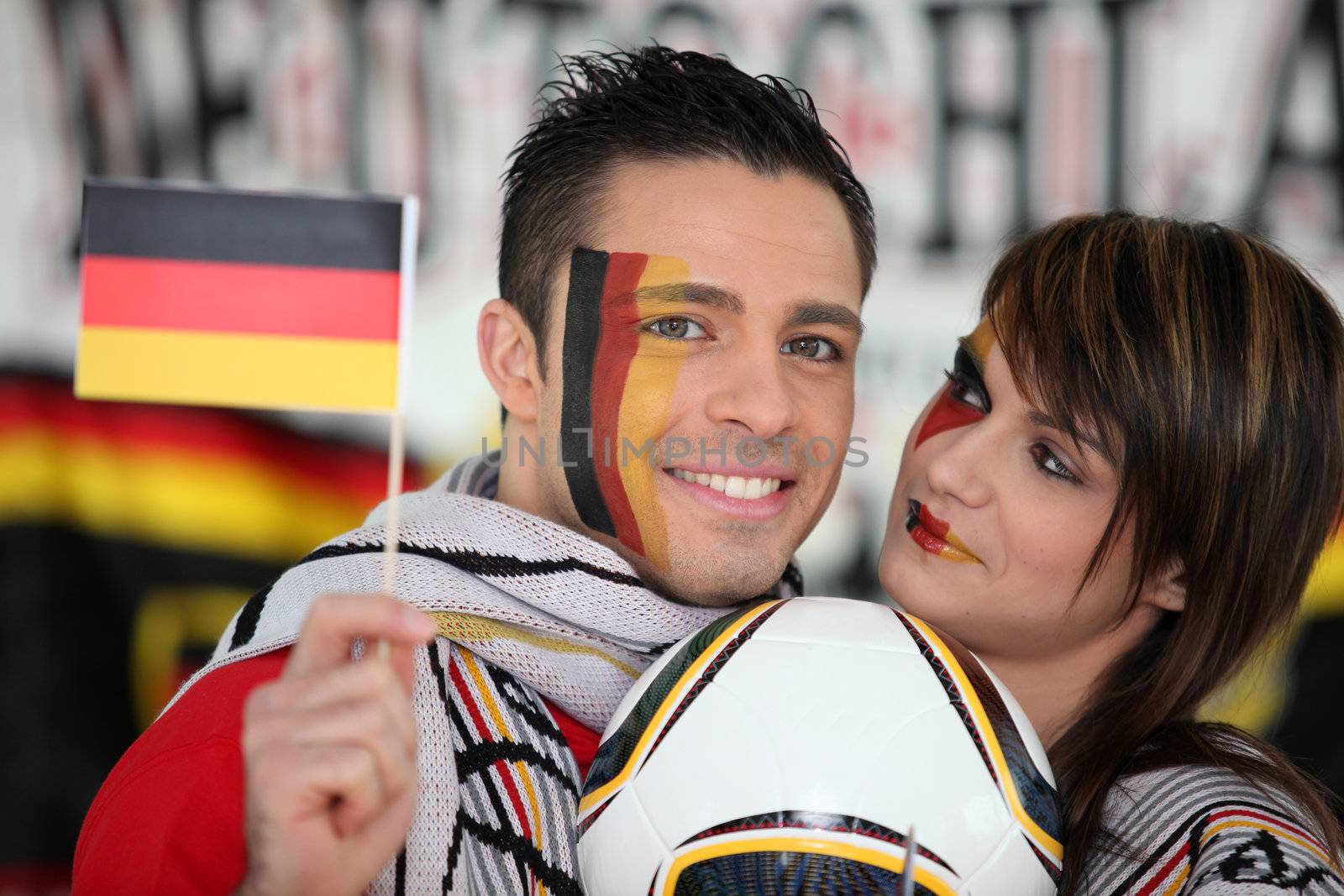 German football supporters